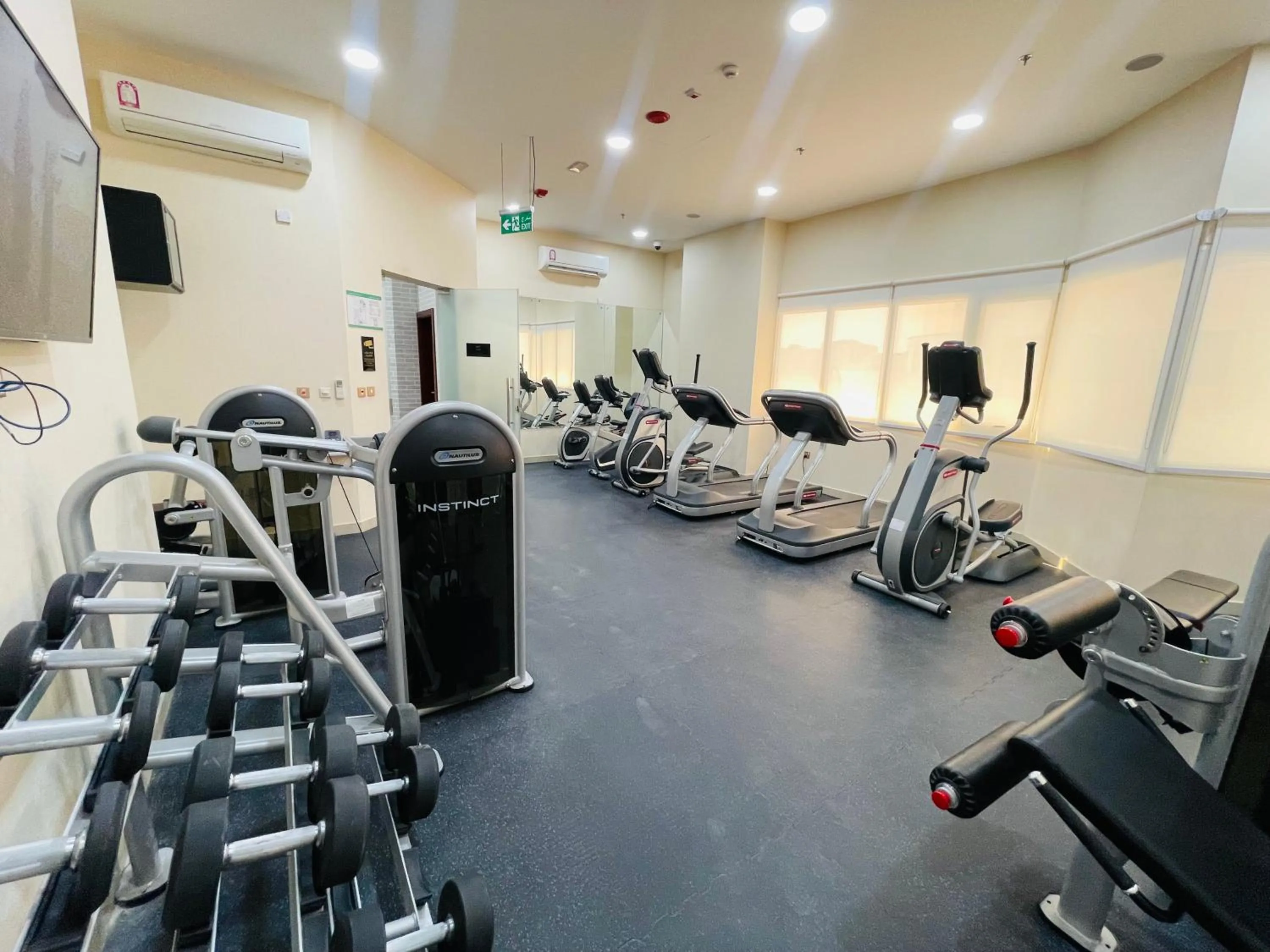 Fitness centre/facilities in Grand Legacy Hotel Doha