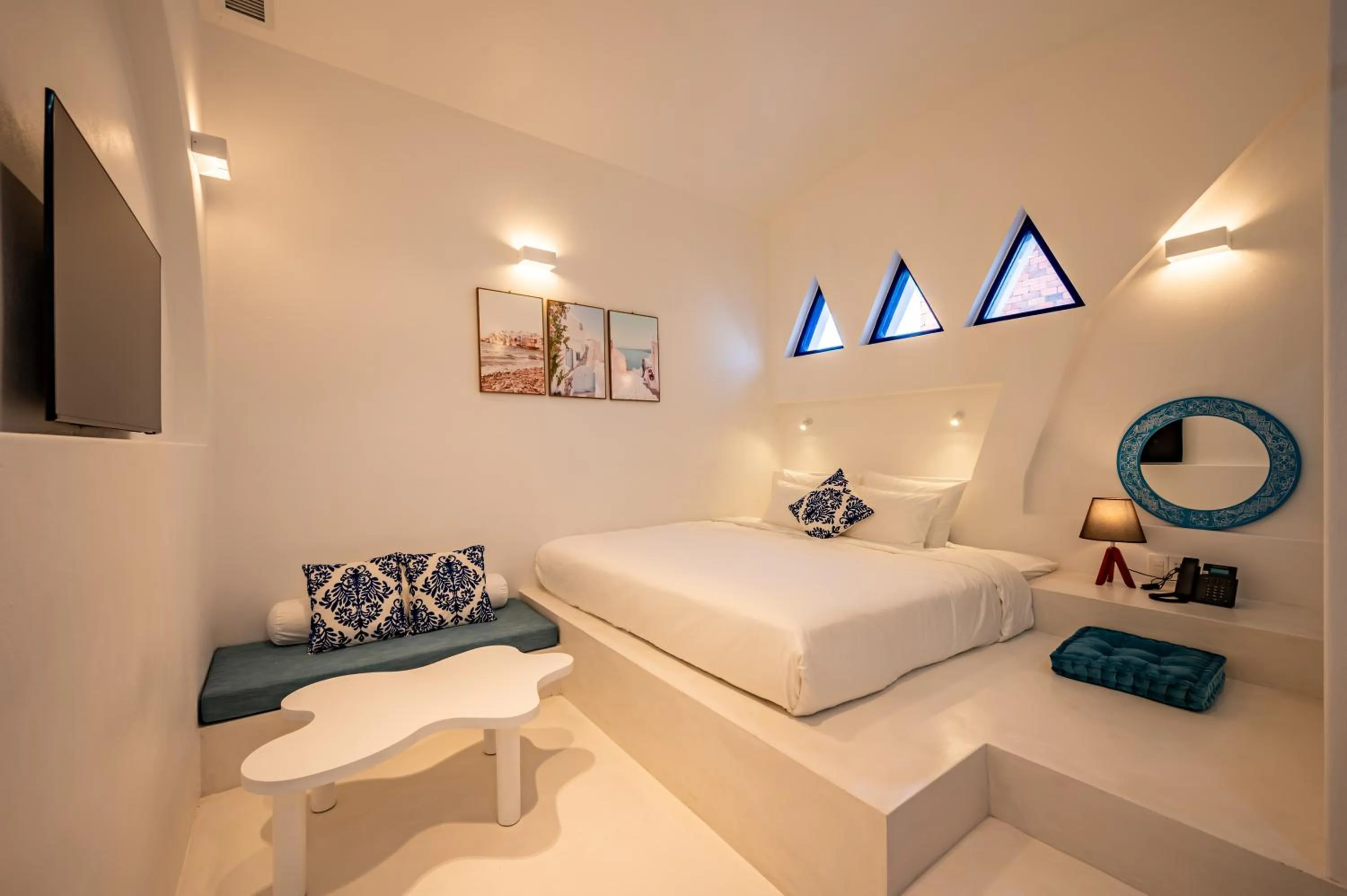 Bed in Happiness Hotel