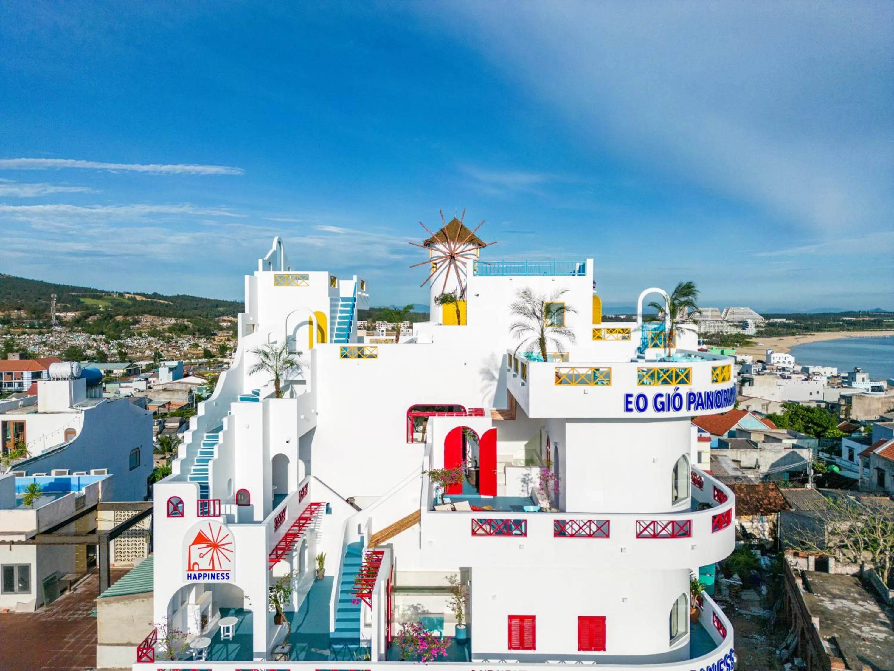 Property building in Happiness Hotel