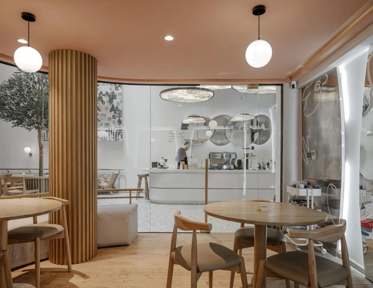 Seating area in Double B Hostel