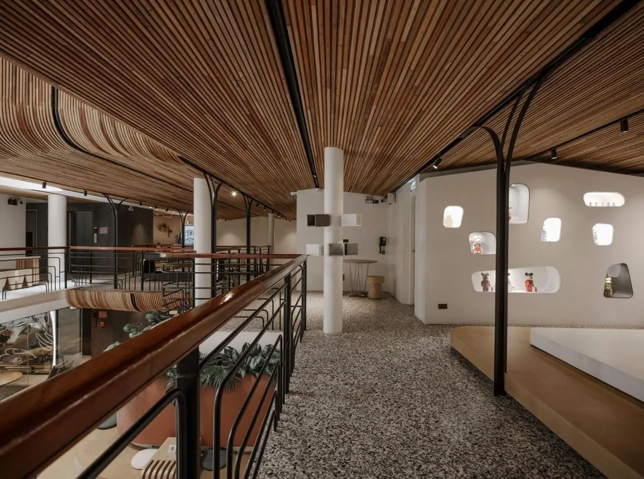 Living room in Double B Hostel