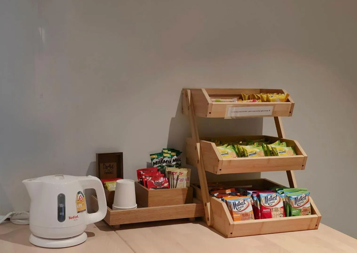 Coffee/tea facilities in Double B Hostel