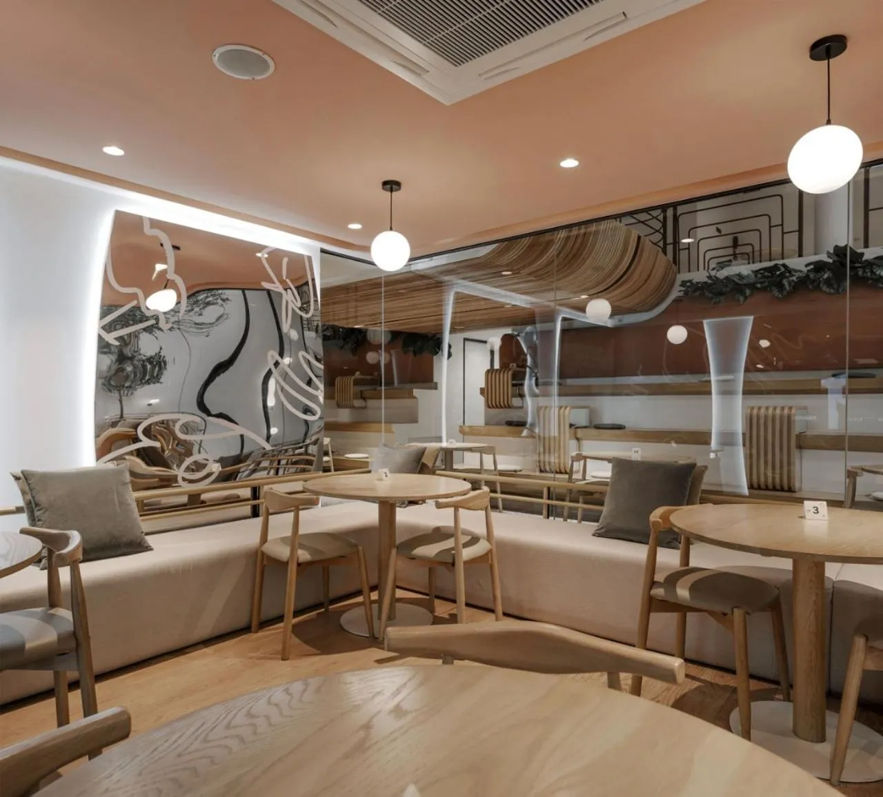 Restaurant/places to eat in Double B Hostel