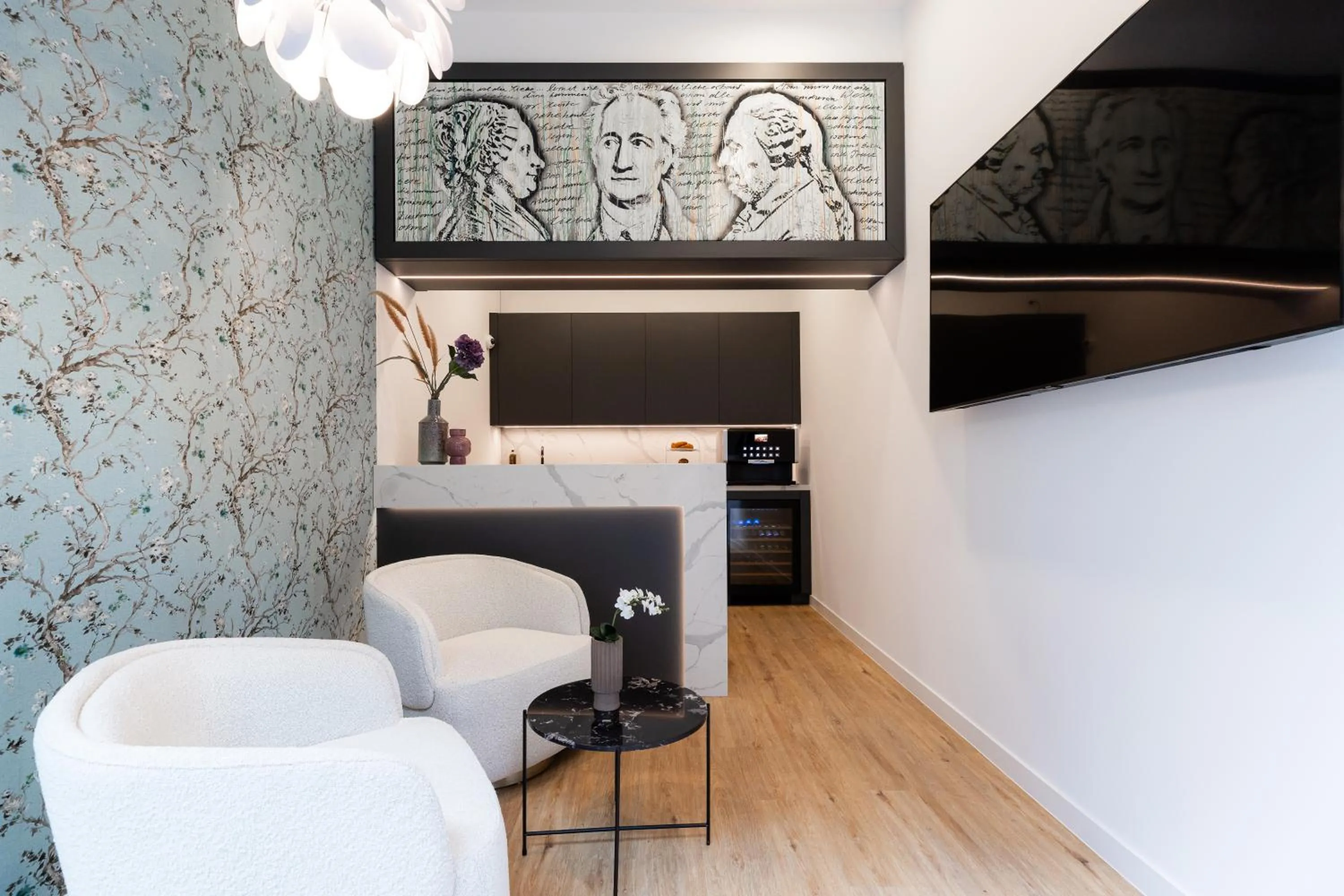 Lobby or reception in The Doorman Goethe Frankfurt am Main