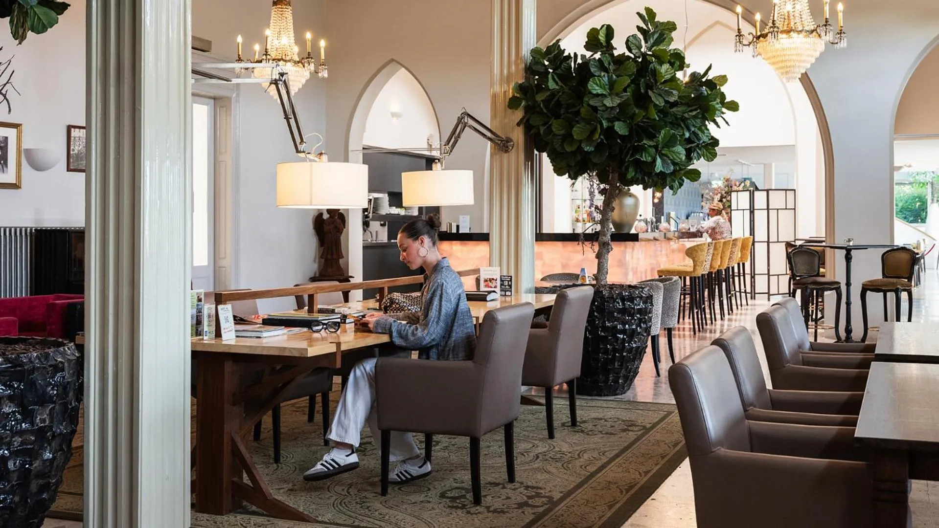 Restaurant/places to eat in Parkhotel Valkenburg