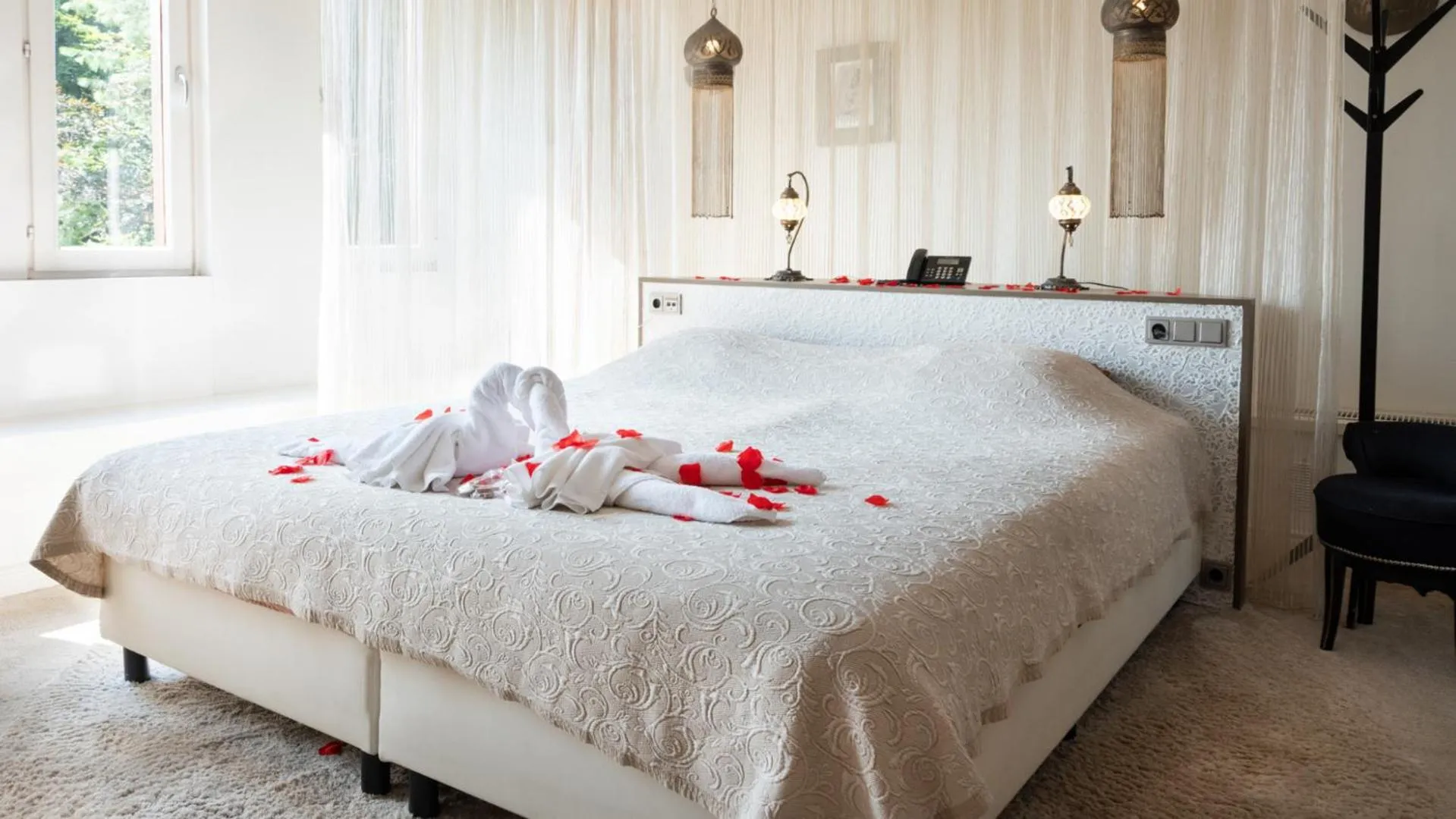 Bed in Parkhotel Valkenburg