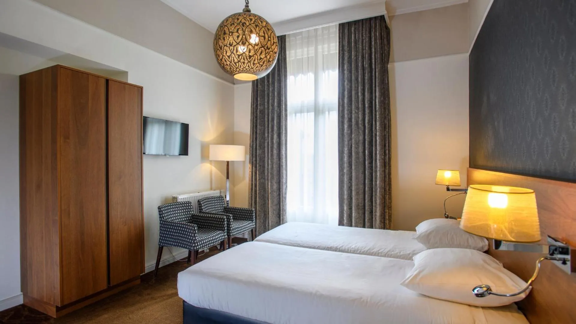 Bed in Parkhotel Valkenburg