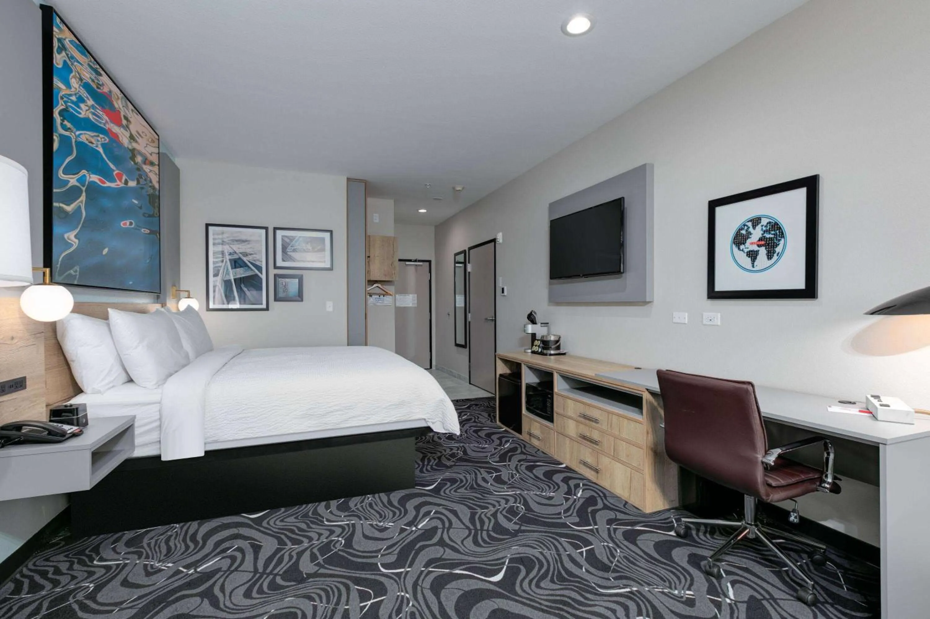 Bed in The Elm, a Ramada by Wyndham