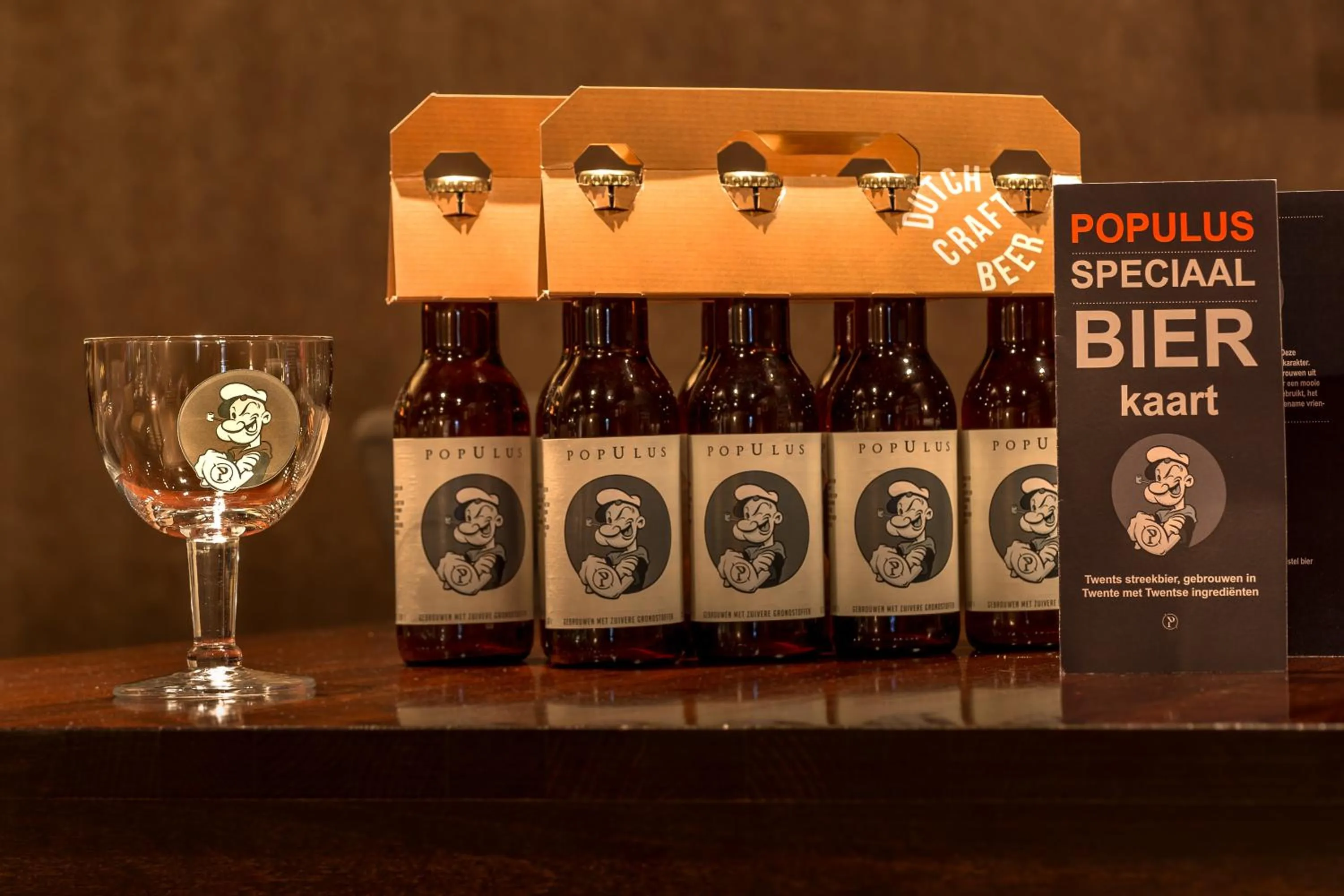 Alcoholic drinks in Hotel Wapen van Delden