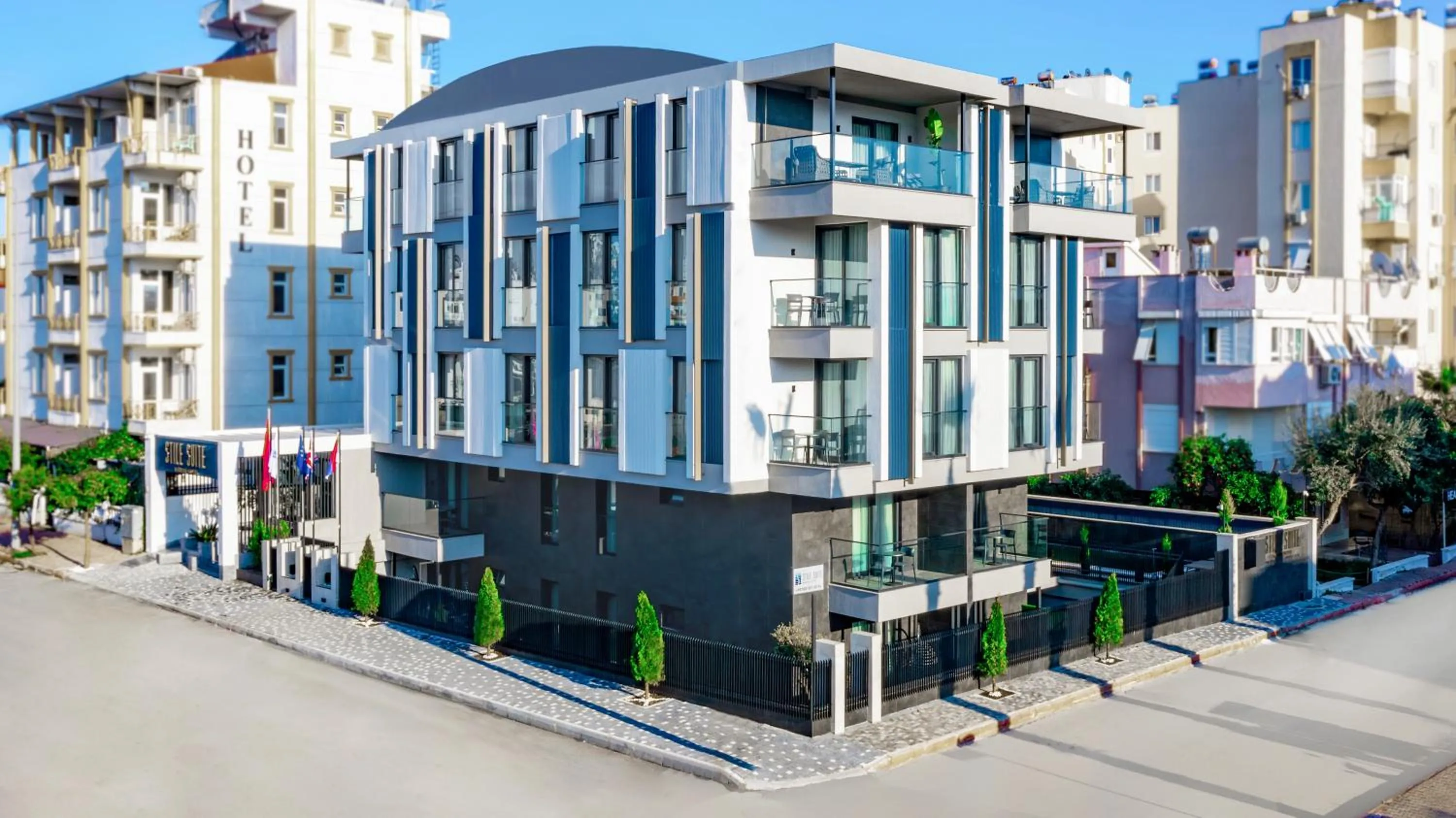 Property building in Stile Suite Marine Hotel