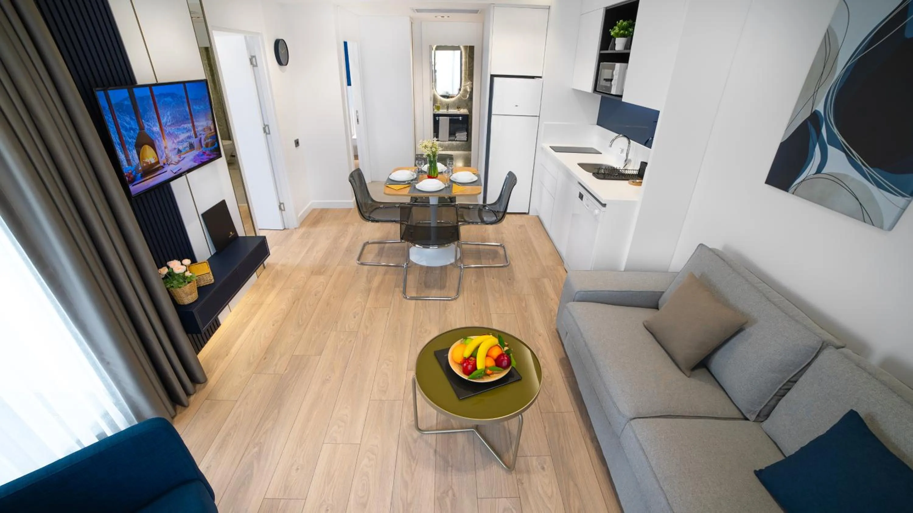 Living room in Stile Suite Marine Hotel