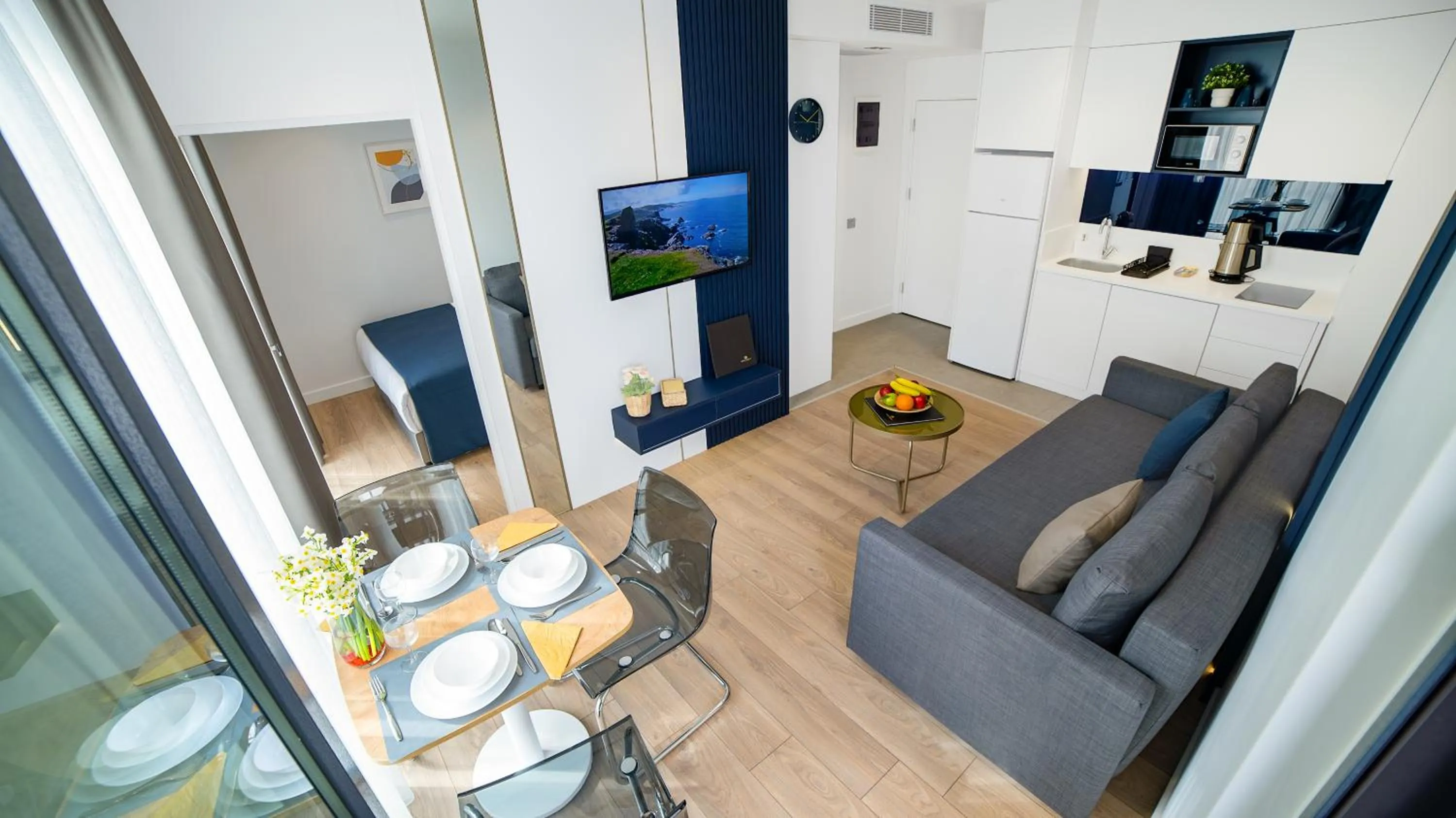 Living room in Stile Suite Marine Hotel