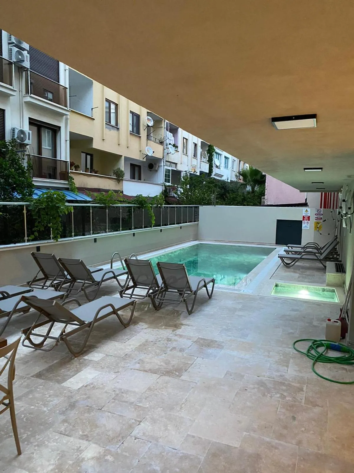 Swimming pool in FIFTY5 Suite Hotel