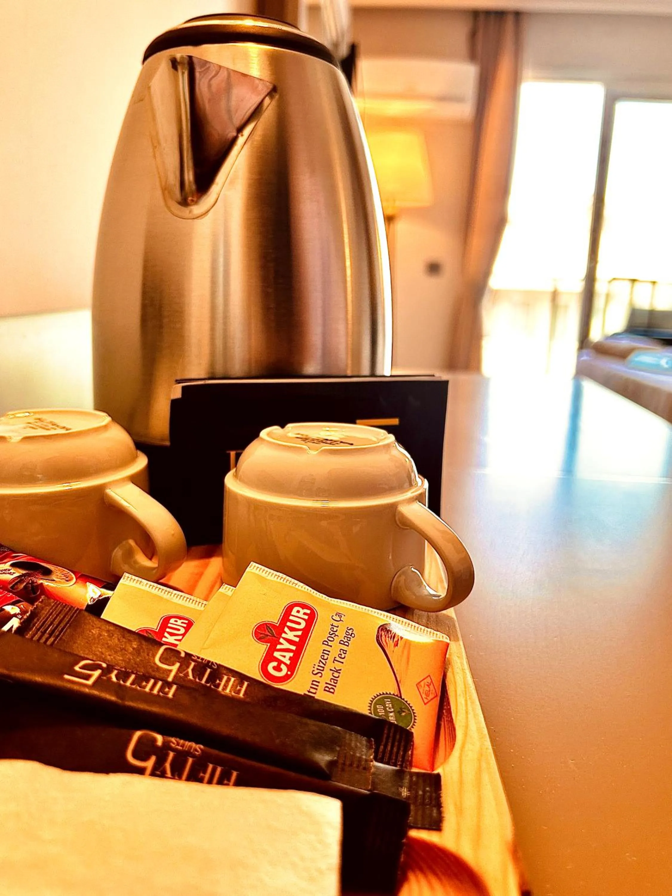 Bed in FIFTY5 Suite Hotel