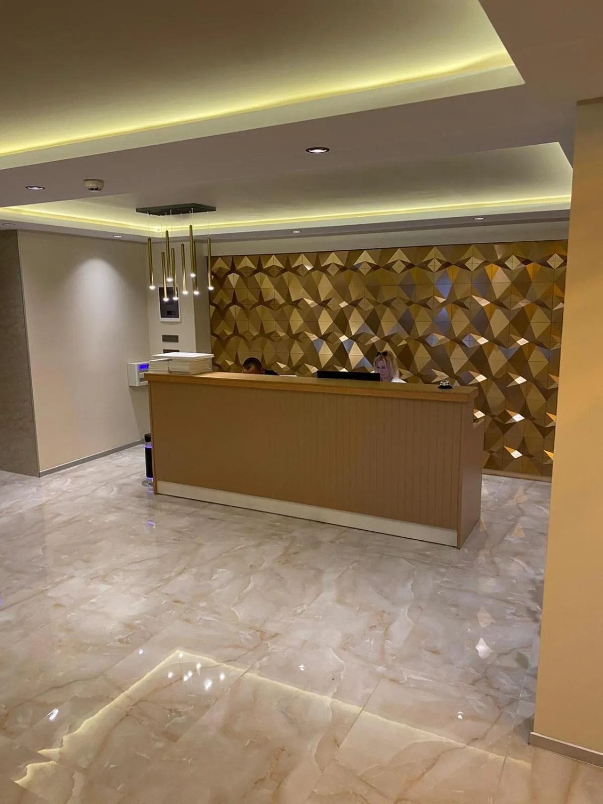 Lobby or reception in FIFTY5 Suite Hotel