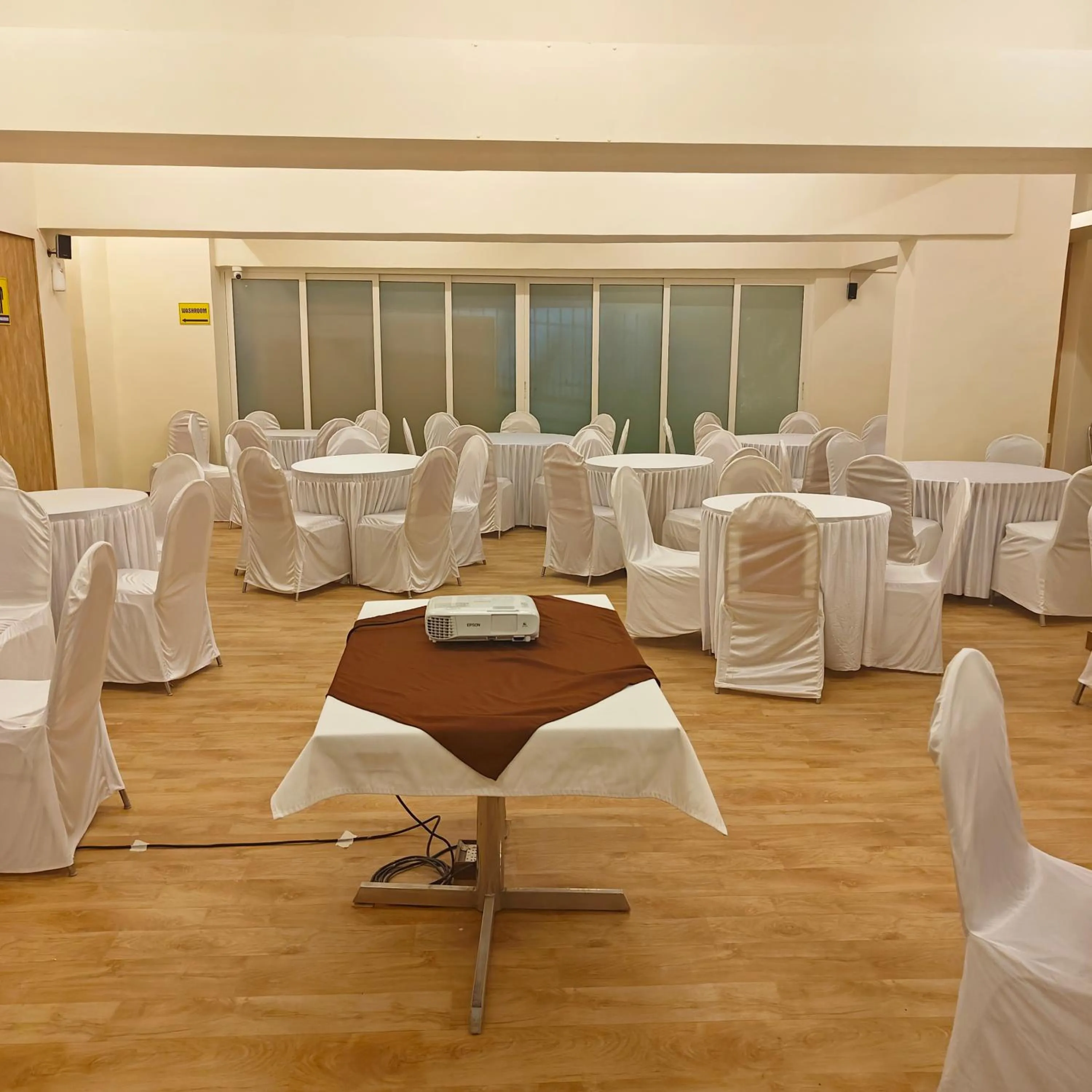 Seating area in Tuliip Residency