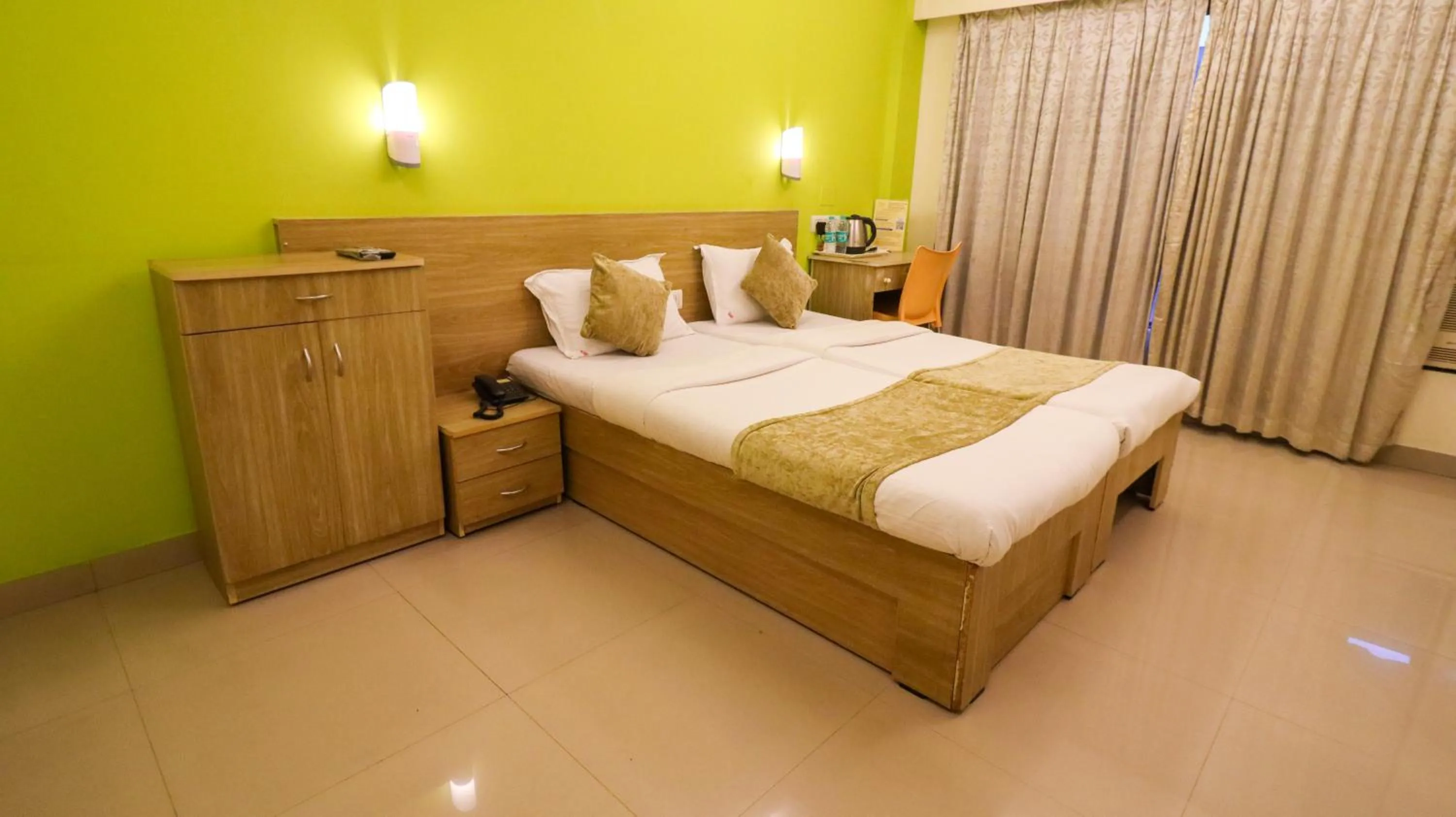 Bedroom, Bed in Tuliip Residency