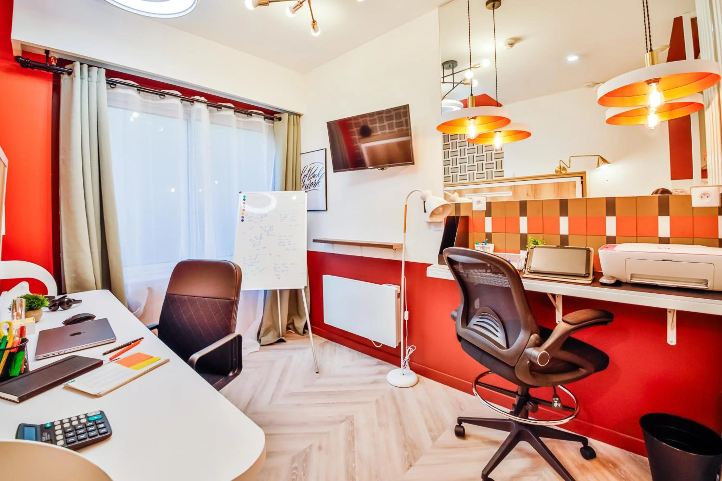 Living room in WS Molitor - Auteuil