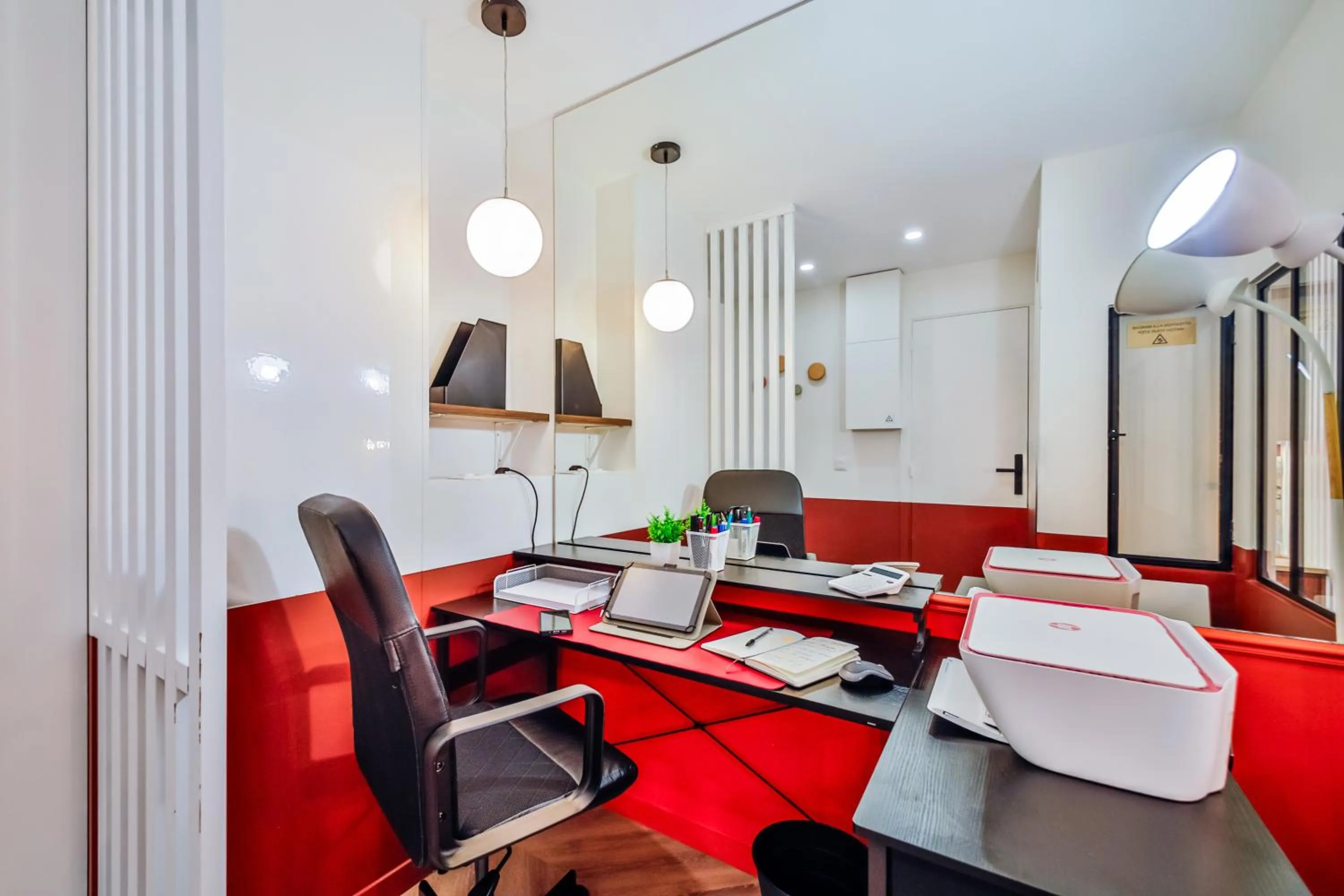 Living room in WS Molitor - Auteuil