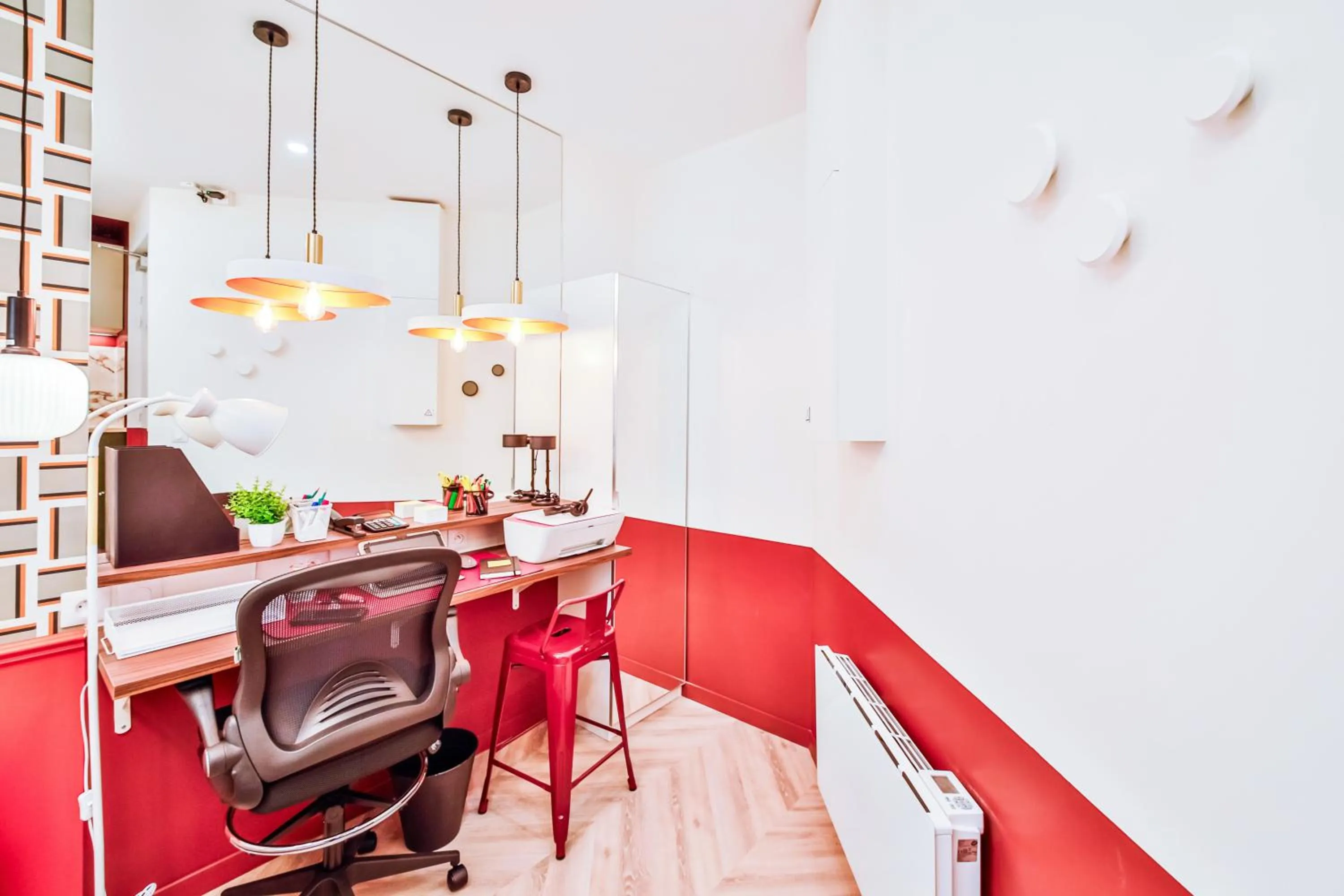 Living room in WS Molitor - Auteuil