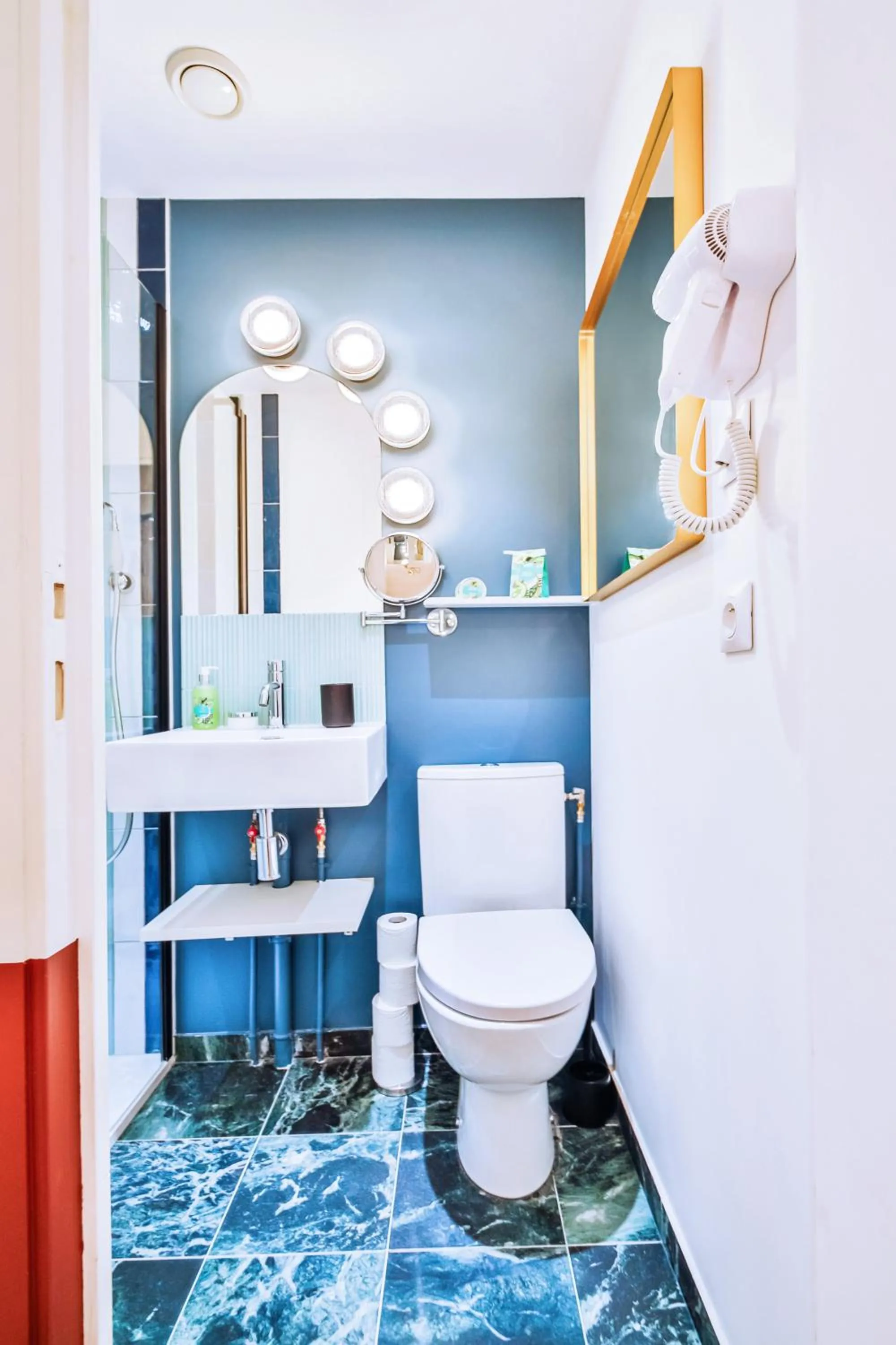 Toilet in WS Molitor - Auteuil