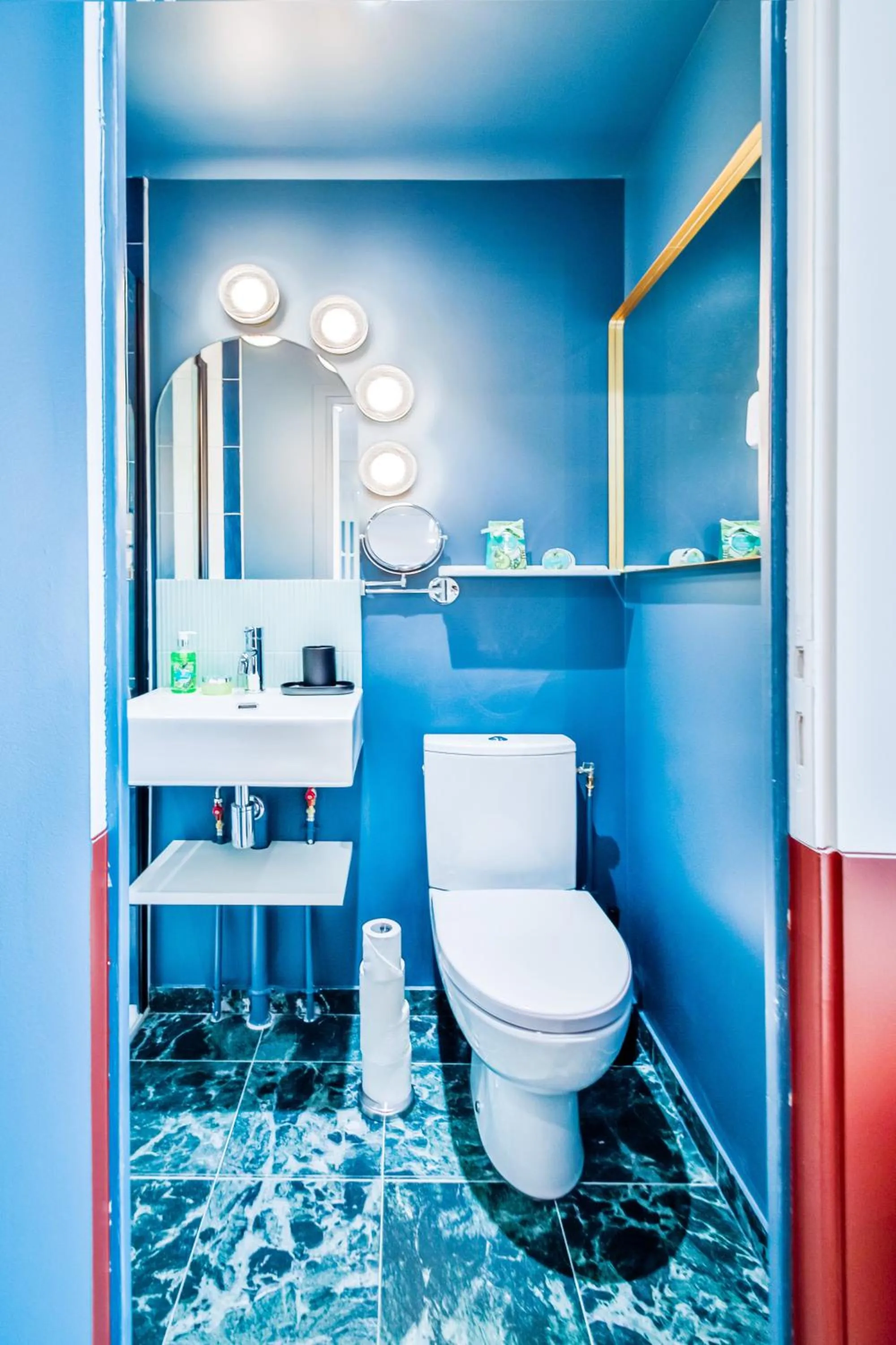 Toilet in WS Molitor - Auteuil