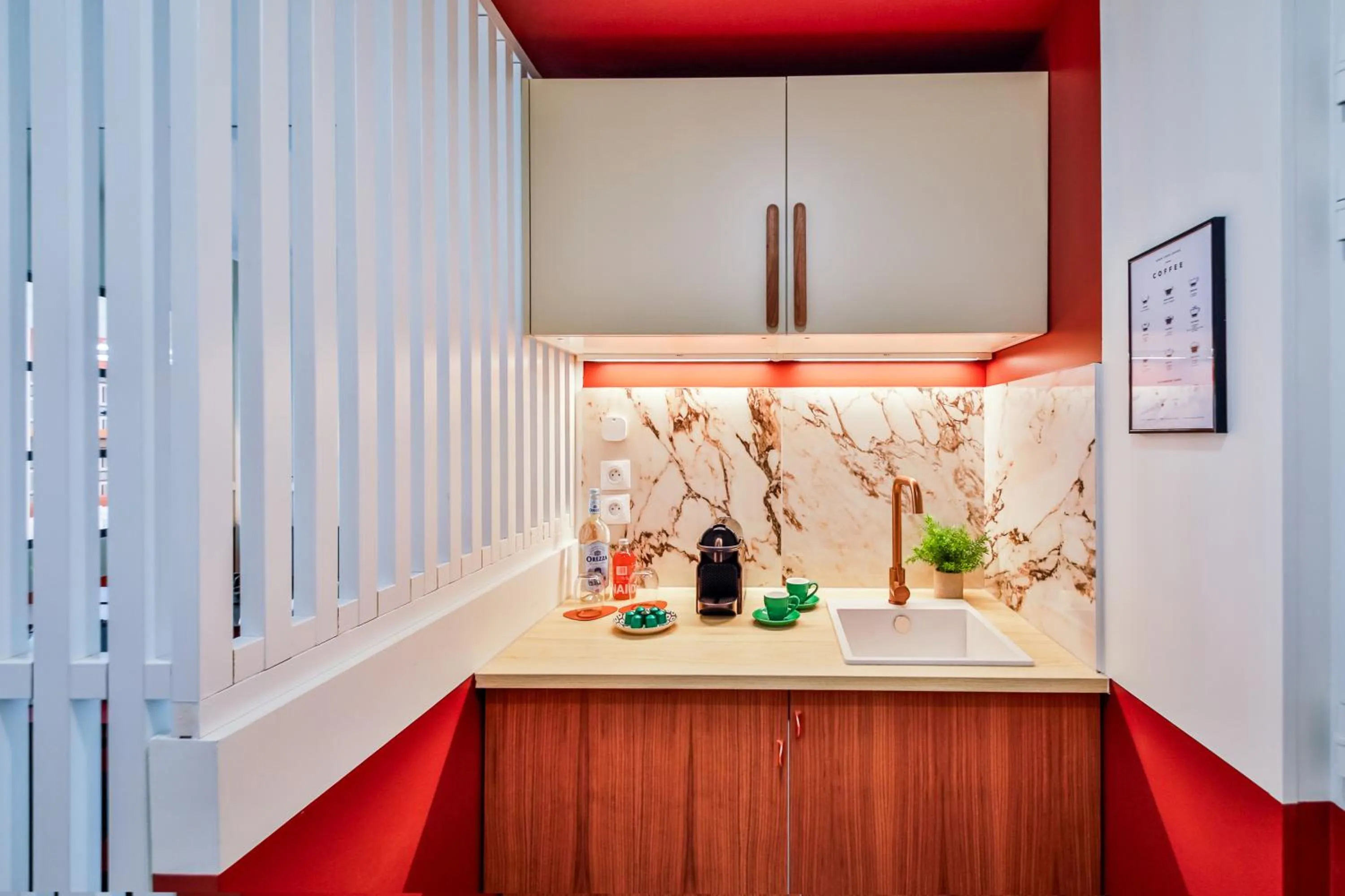 Kitchen or kitchenette in WS Molitor - Auteuil