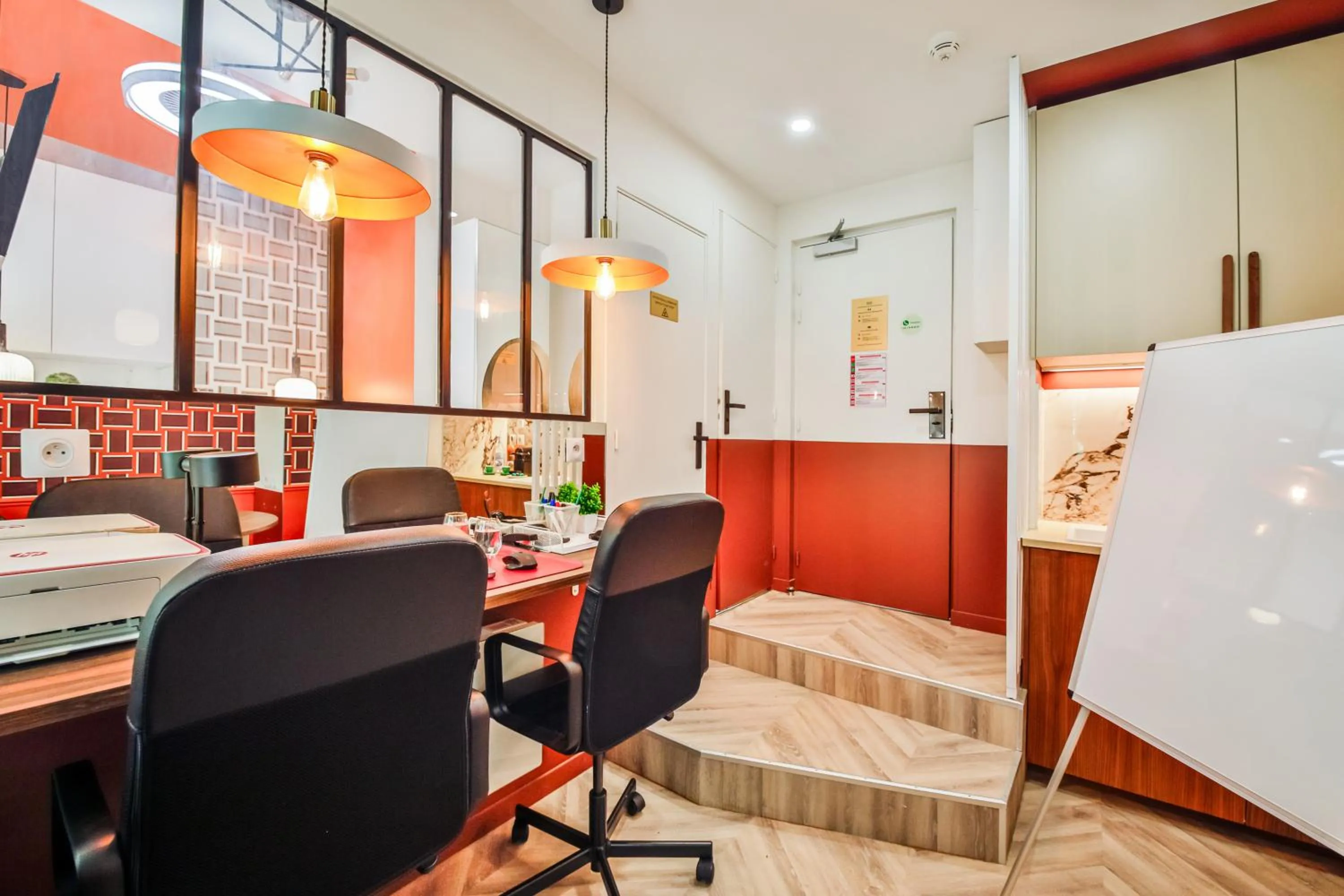 Living room in WS Molitor - Auteuil