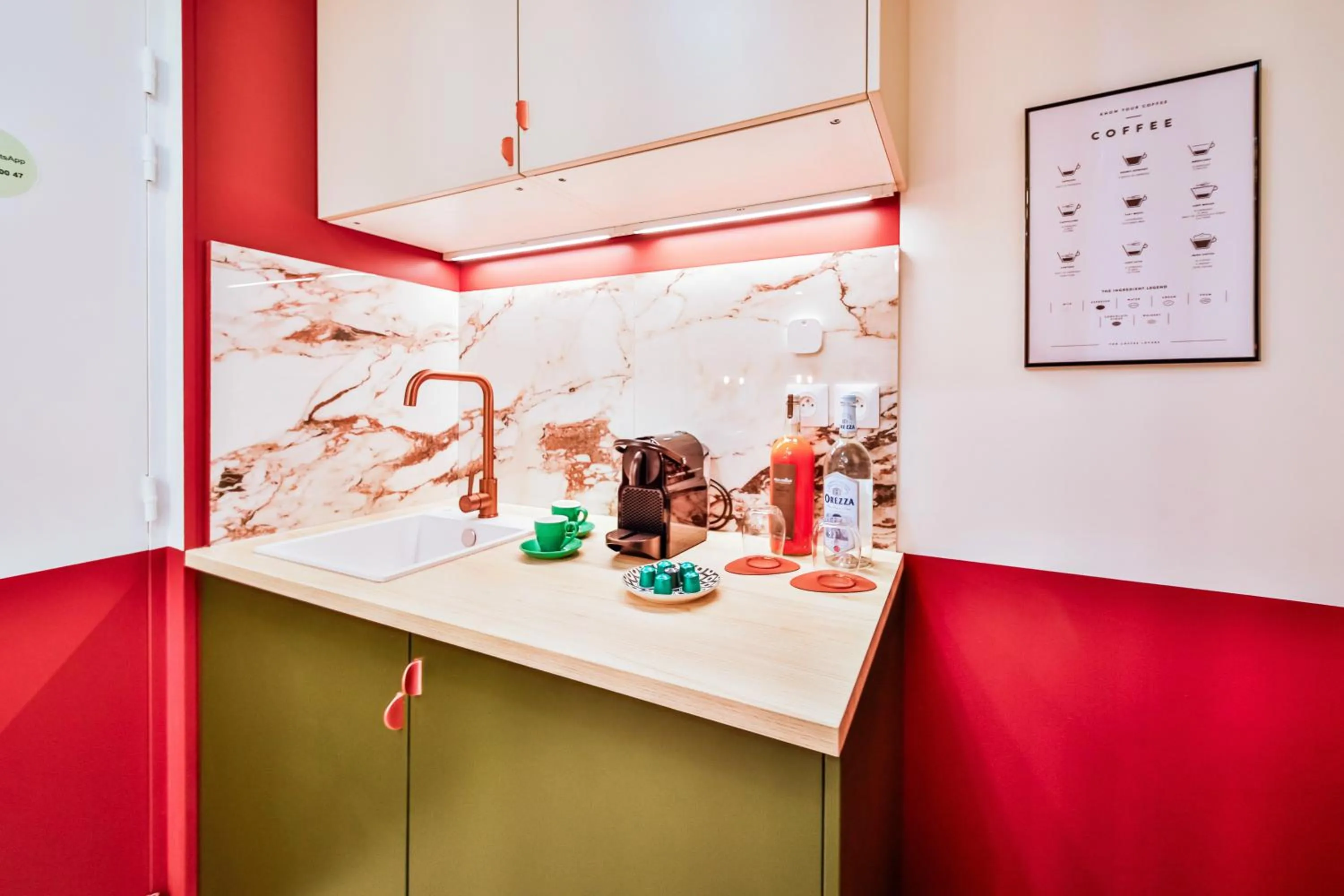 Kitchen or kitchenette in WS Molitor - Auteuil