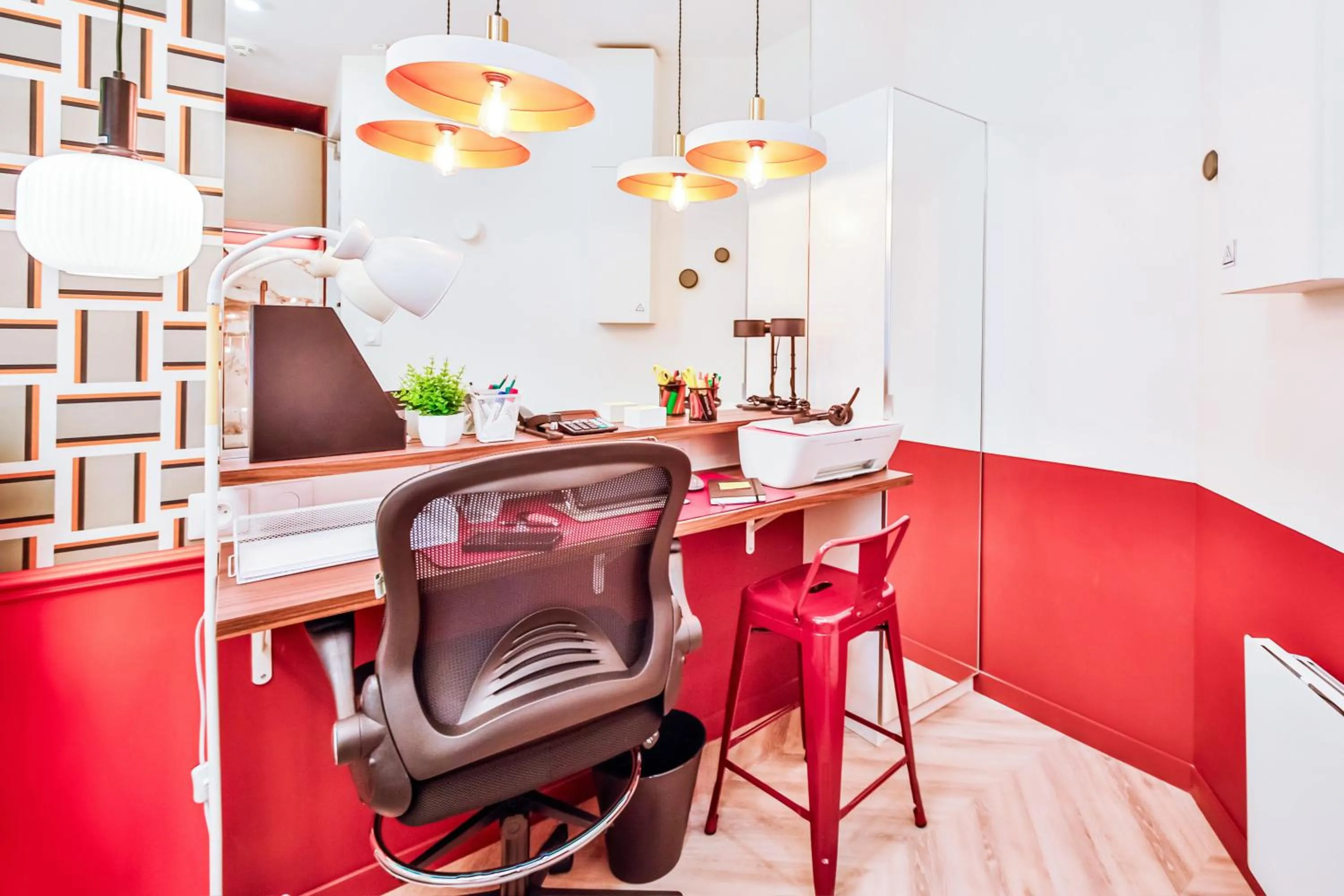 Living room in WS Molitor - Auteuil