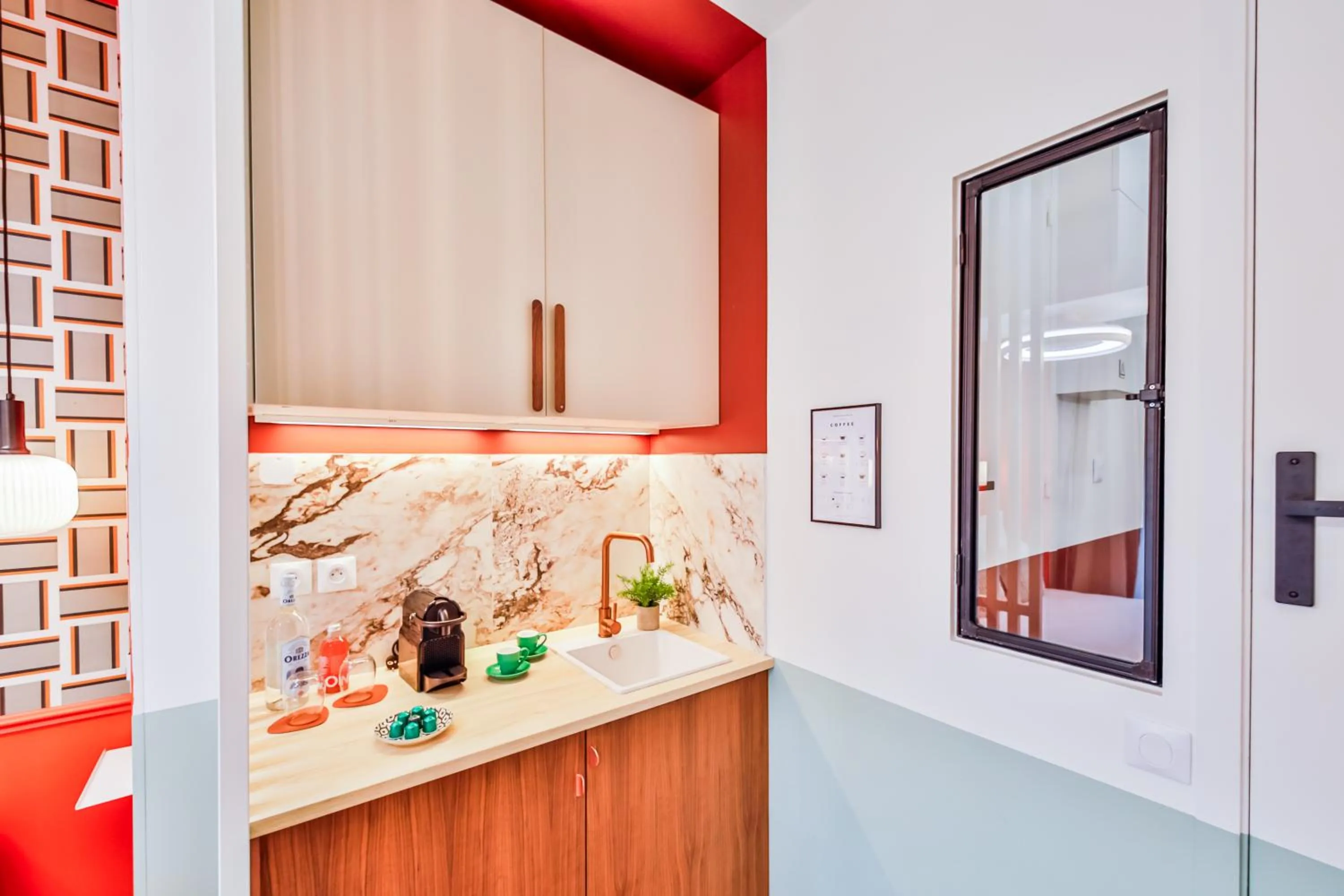 Kitchen or kitchenette in WS Molitor - Auteuil
