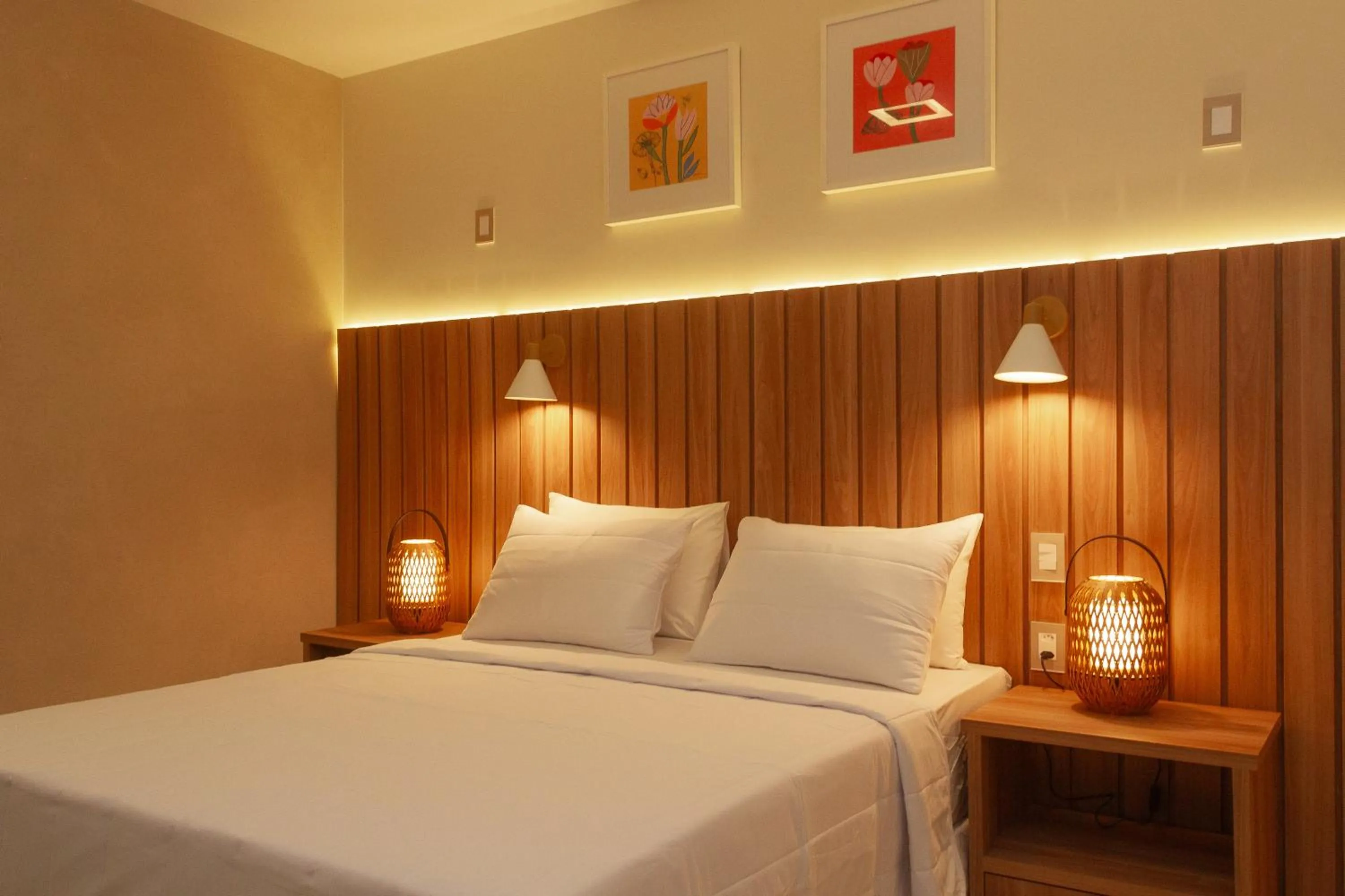 Bed in Principe do Mutá Hotel Design