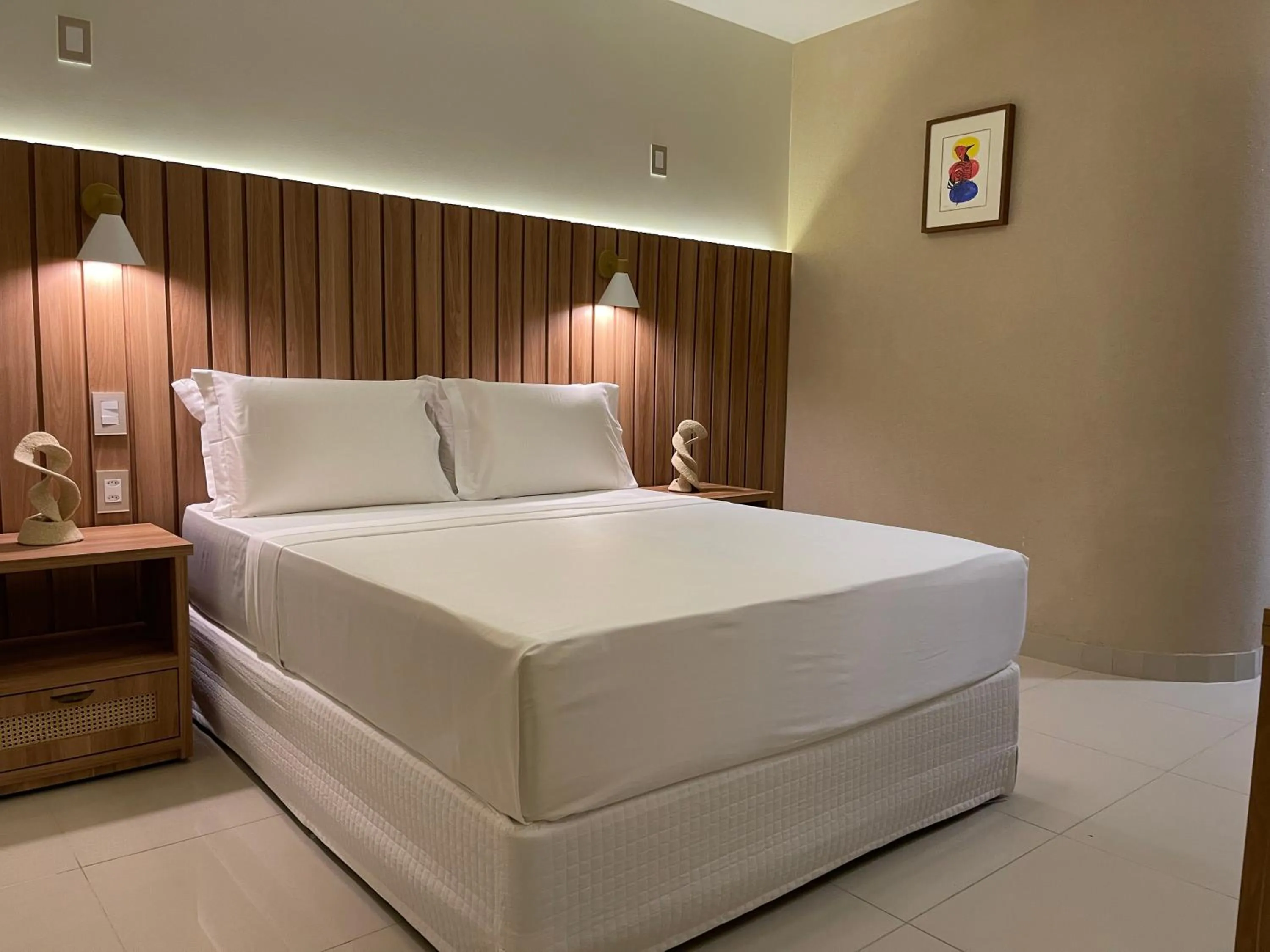 Bed in Principe do Mutá Hotel Design