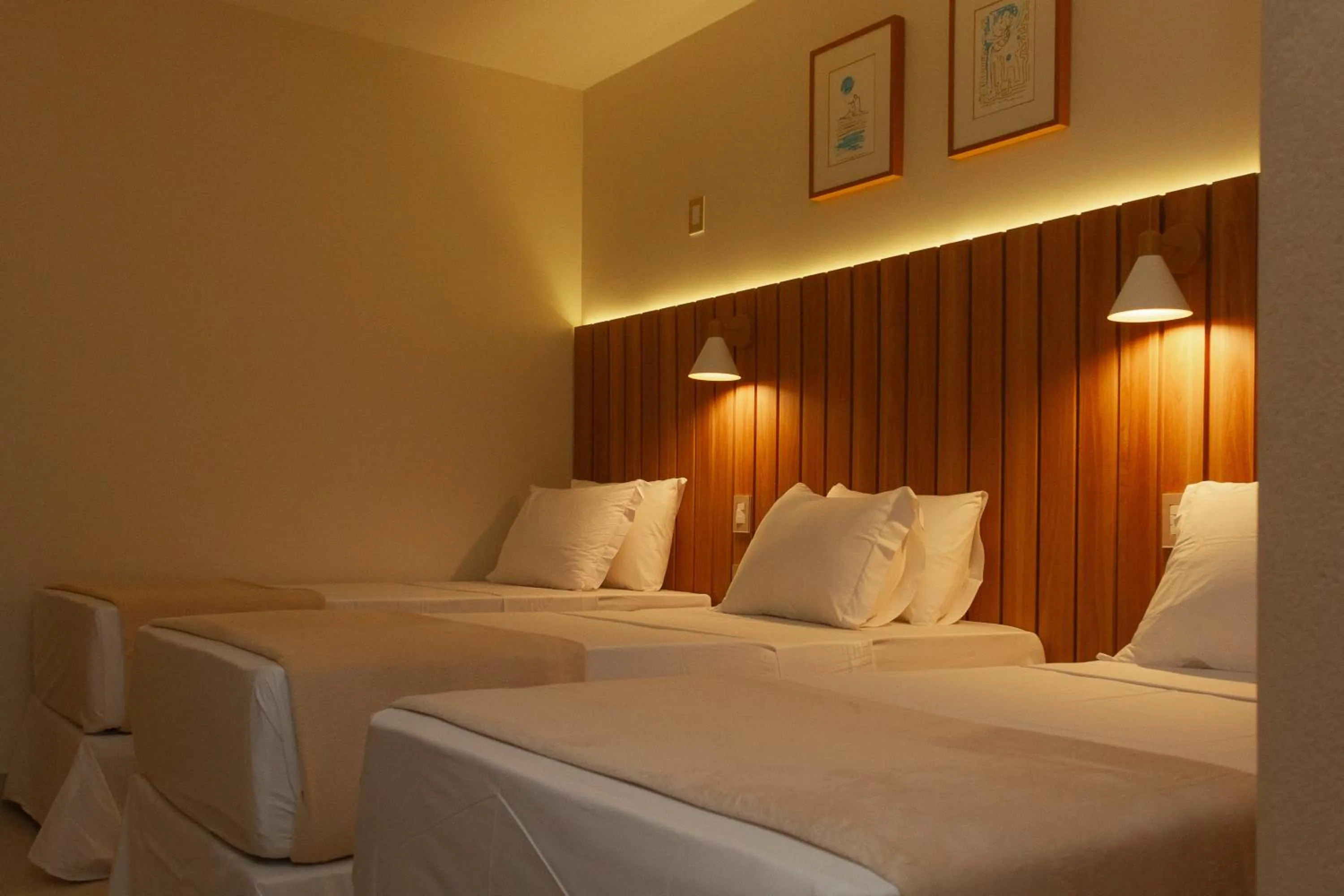 Bed in Principe do Mutá Hotel Design