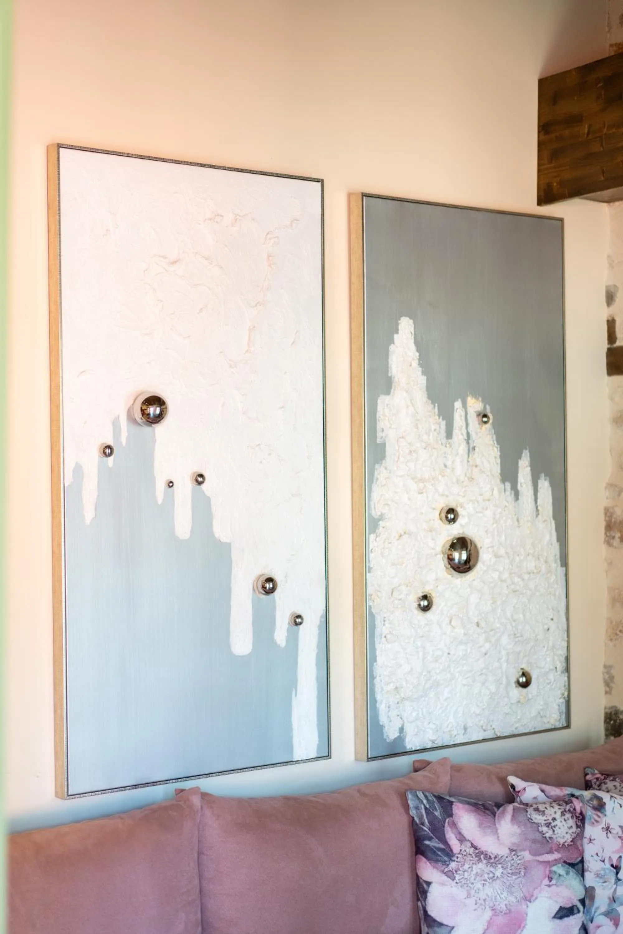 Living room in Bodrum Suites