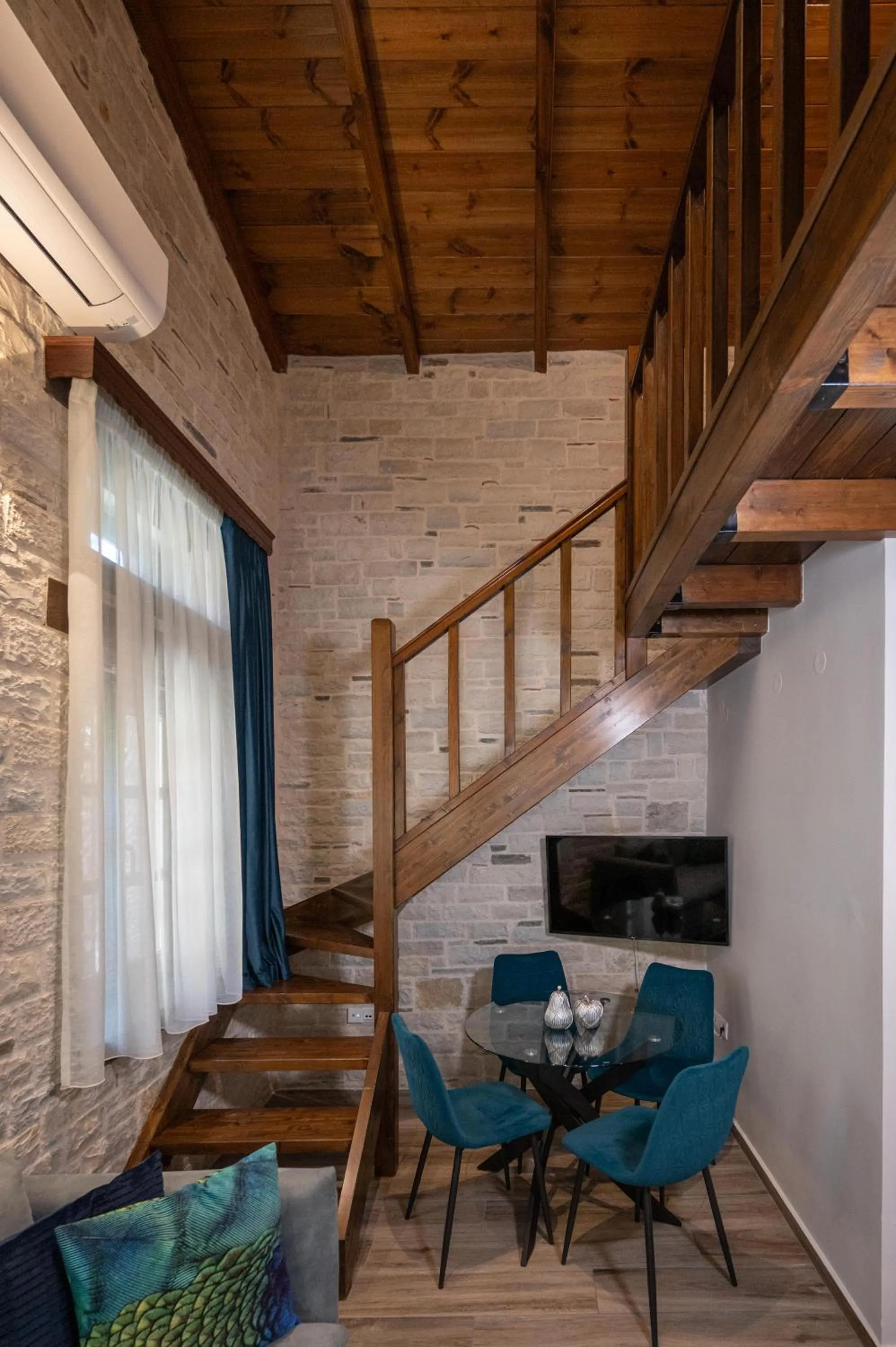 Living room in Bodrum Suites