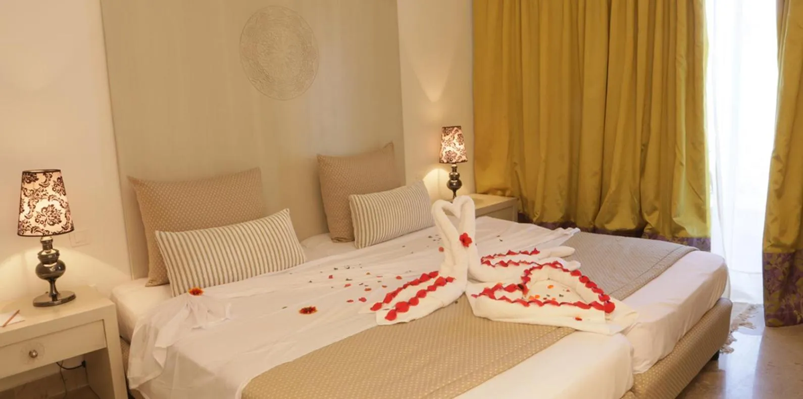 Bed in Le Hammamet Hôtel & Spa