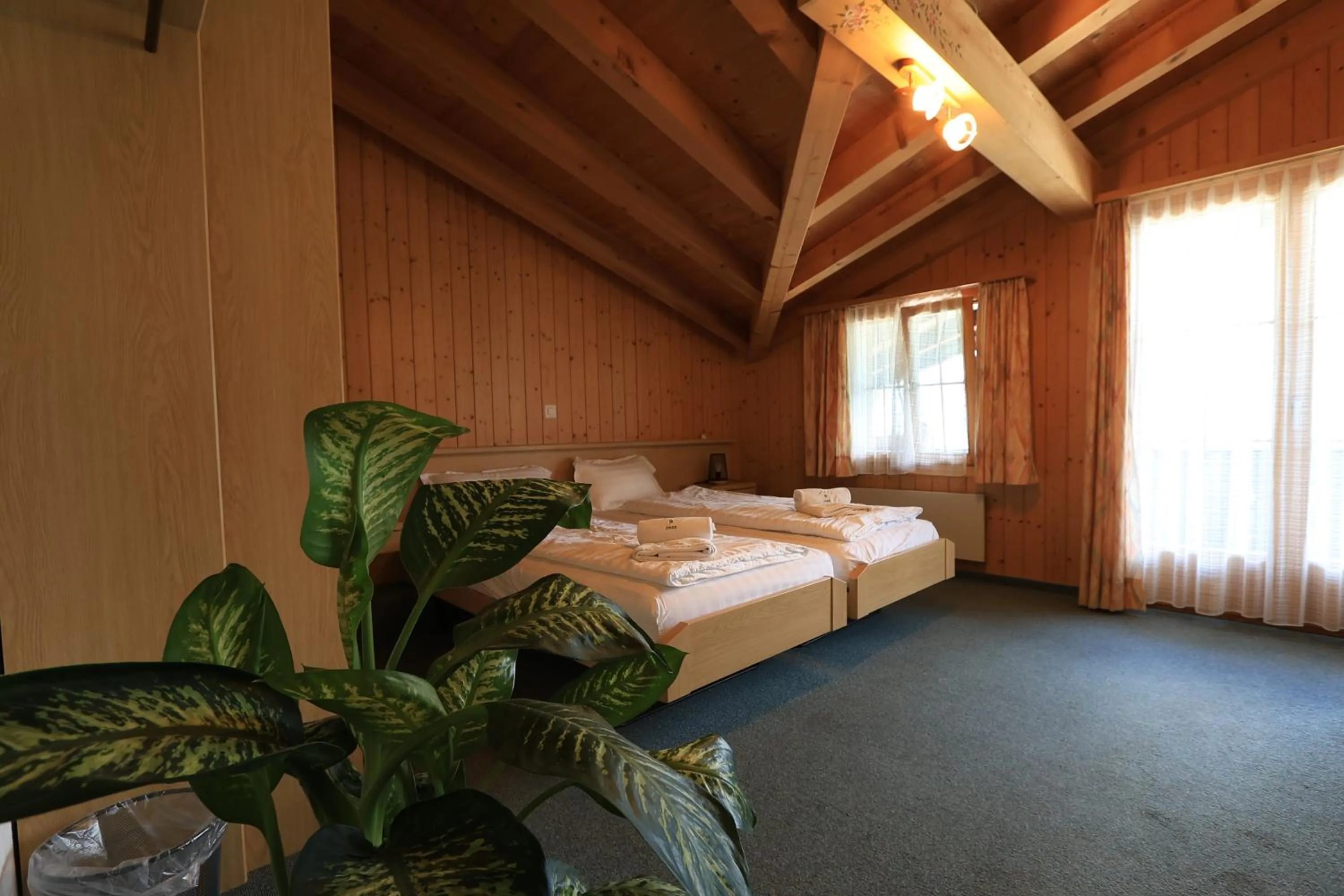 Bed in Hotel Wildbach Brienz
