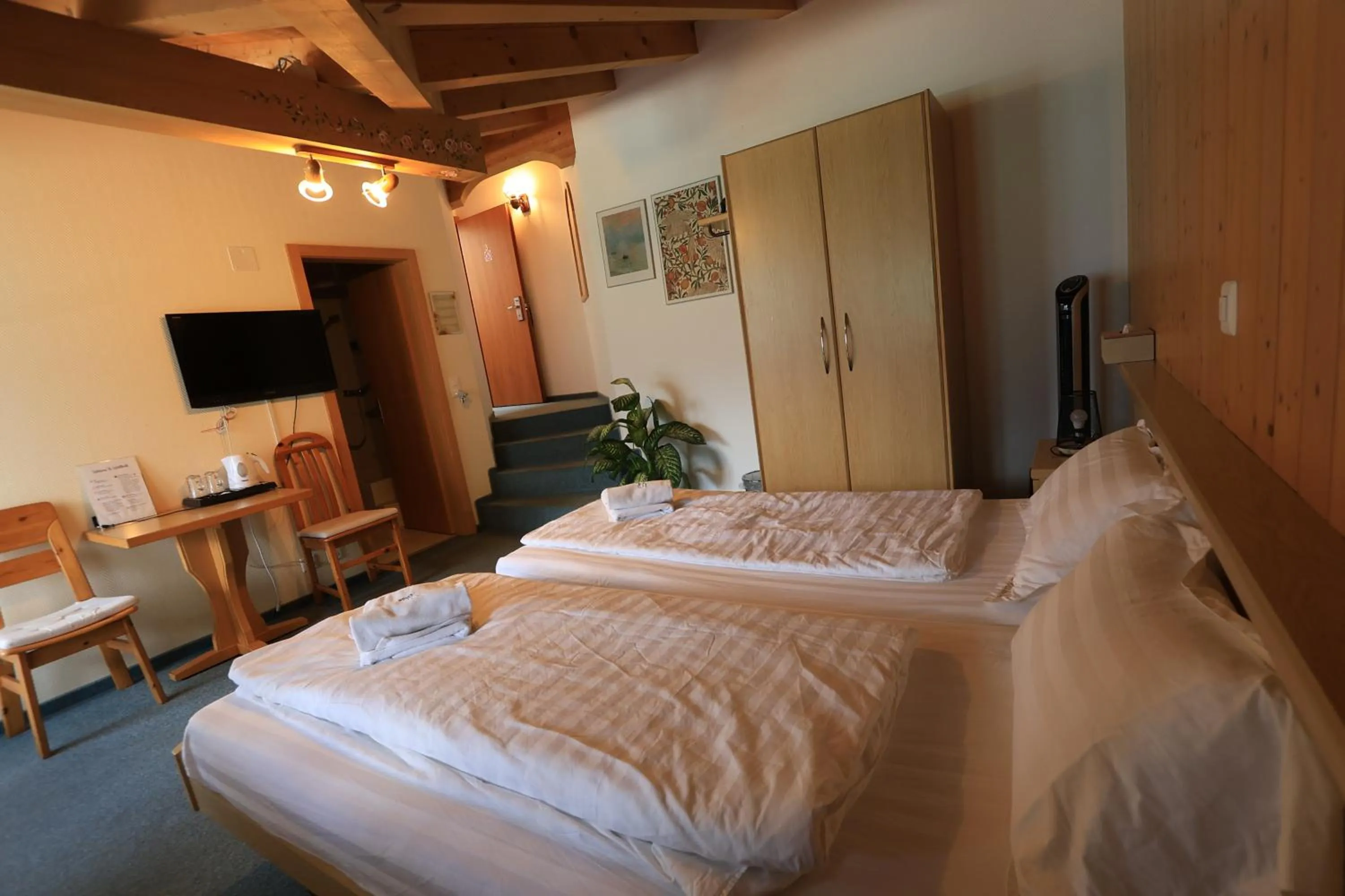 Bed in Hotel Wildbach Brienz