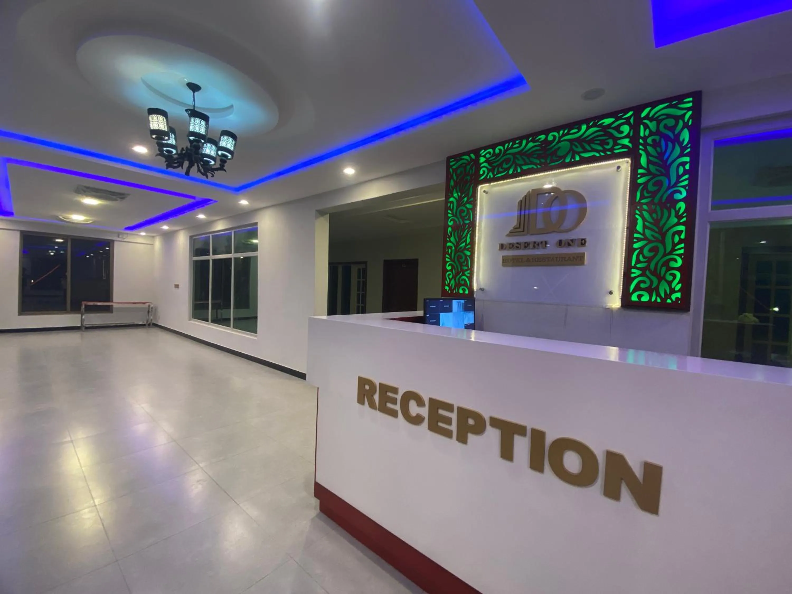 Lobby or reception in Desert One Hotel Skardu