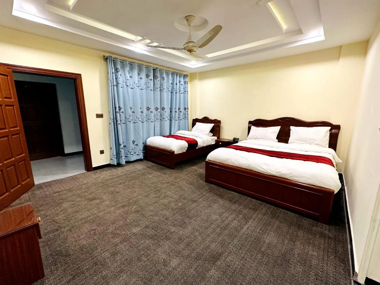 Bed in Desert One Hotel Skardu