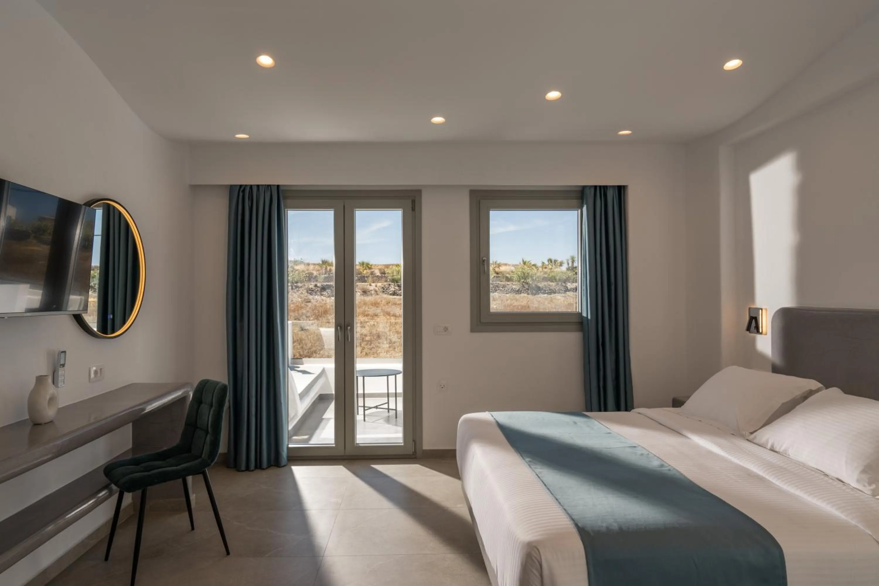 Bed in Griseo Villas