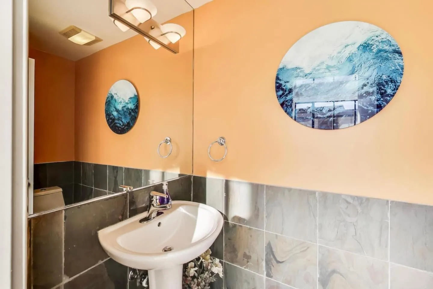 Toilet in Luxurious Hillside Home wAC & Gorgeous SF Views!