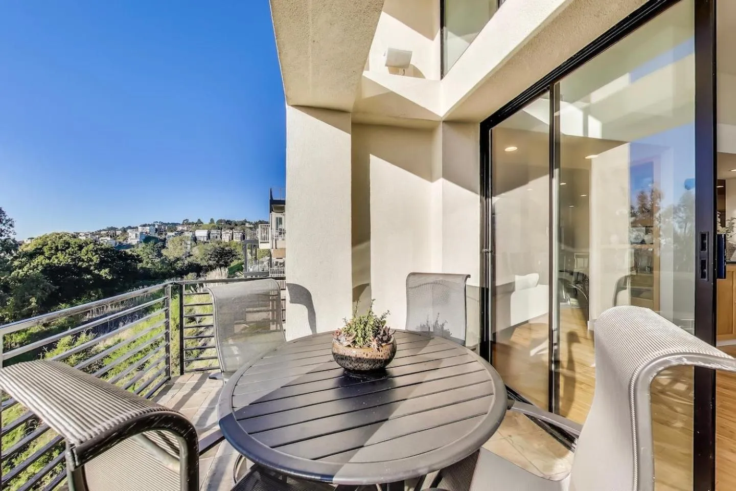 Patio in Luxurious Hillside Home wAC & Gorgeous SF Views!