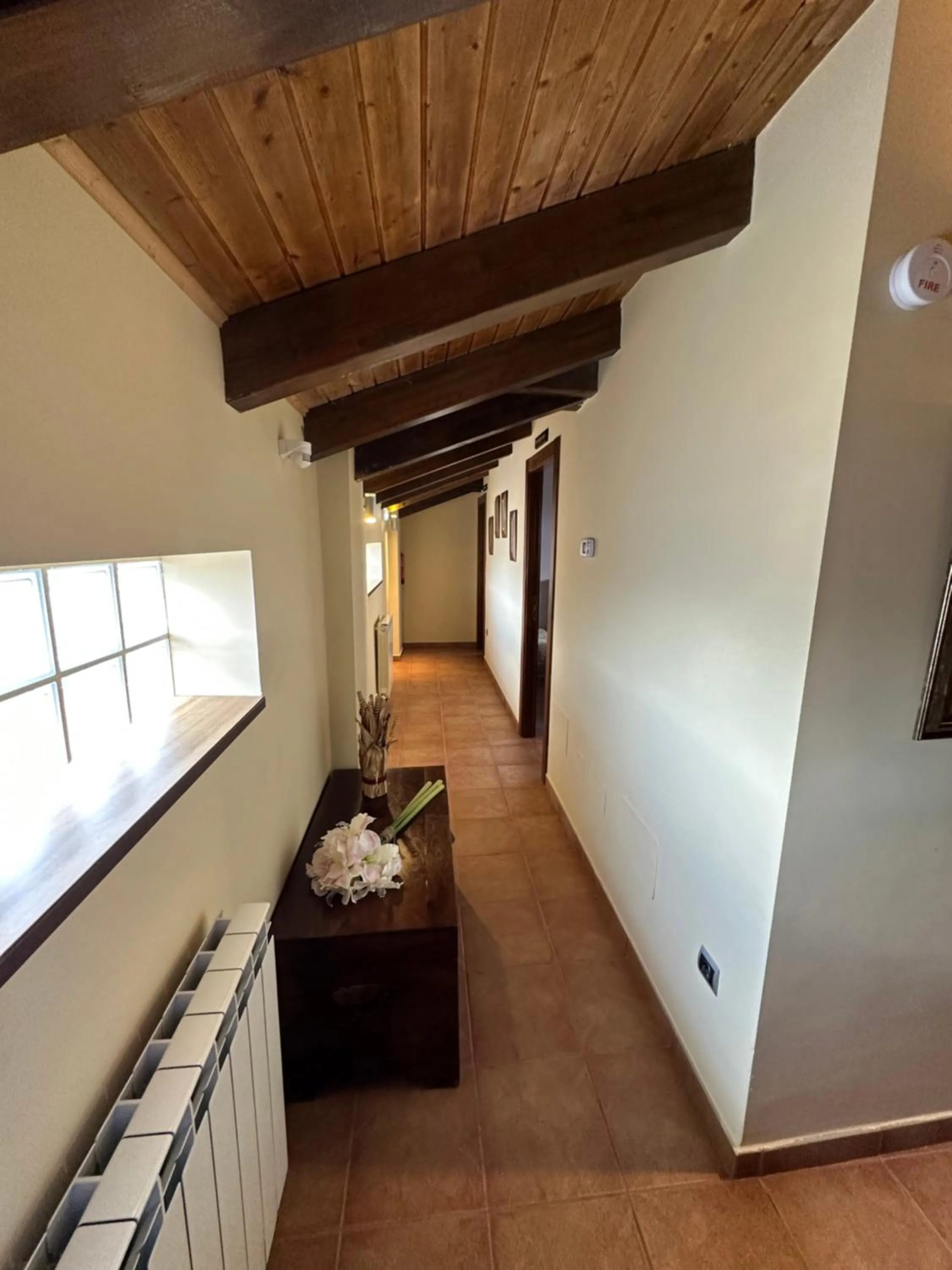 Bed in Hotel rural Monasterio de Ara Mada