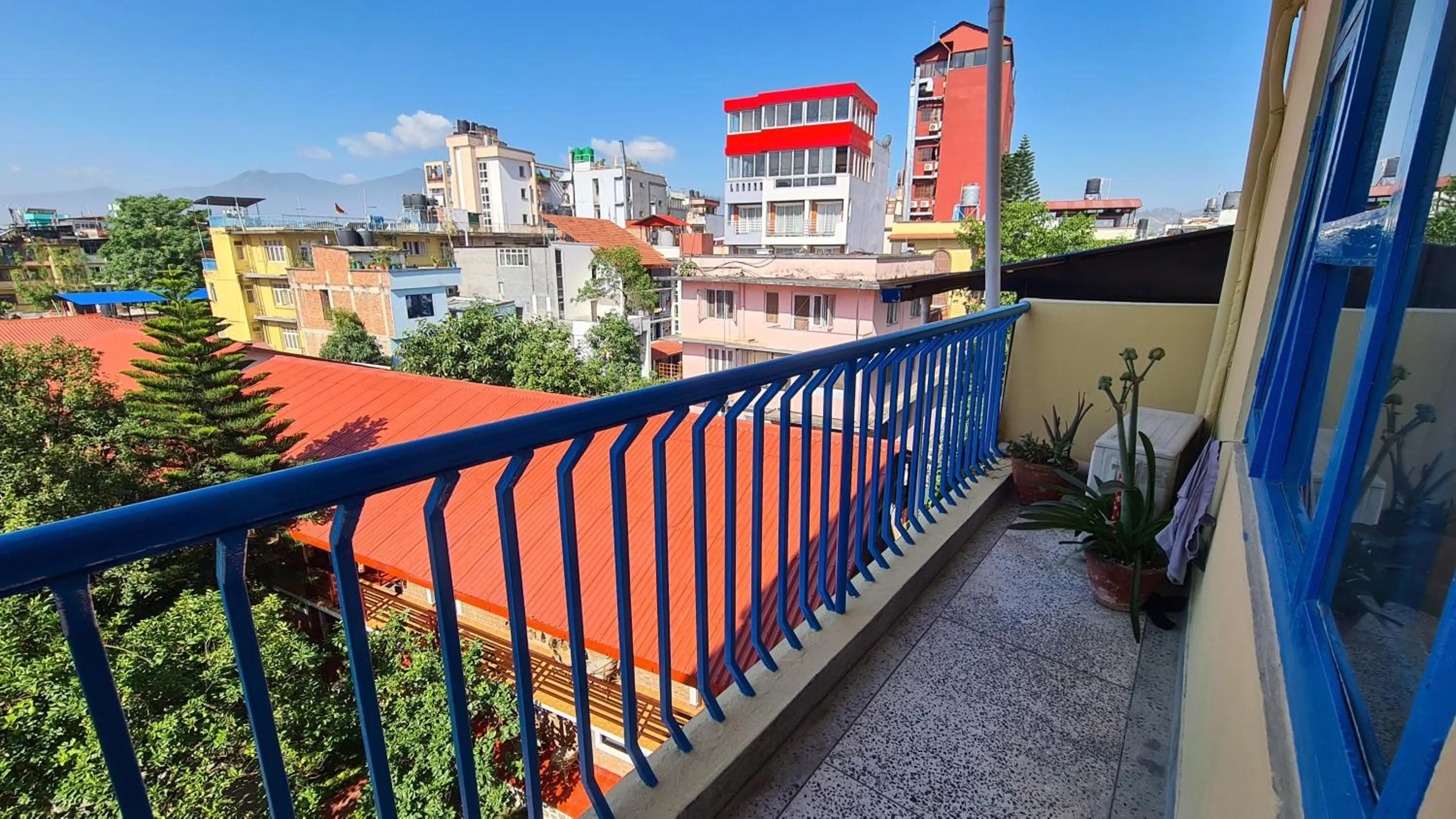Balcony/Terrace in Temple Town Inn