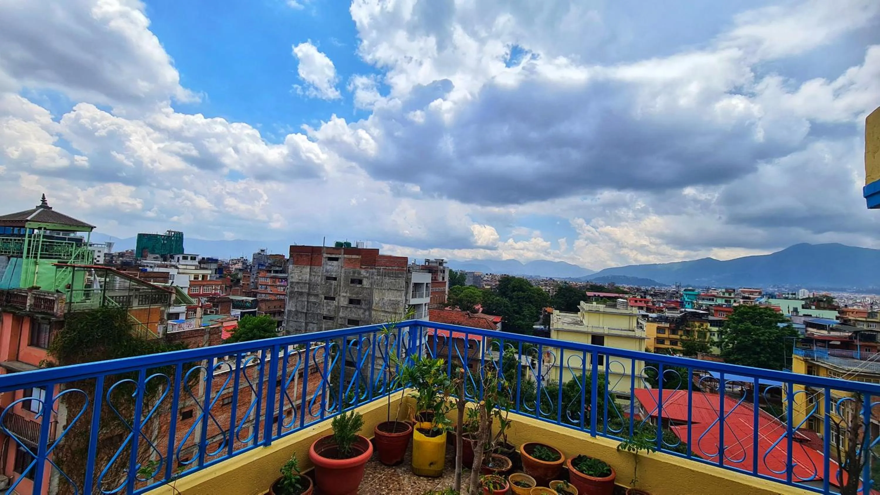 Balcony/Terrace in Temple Town Inn