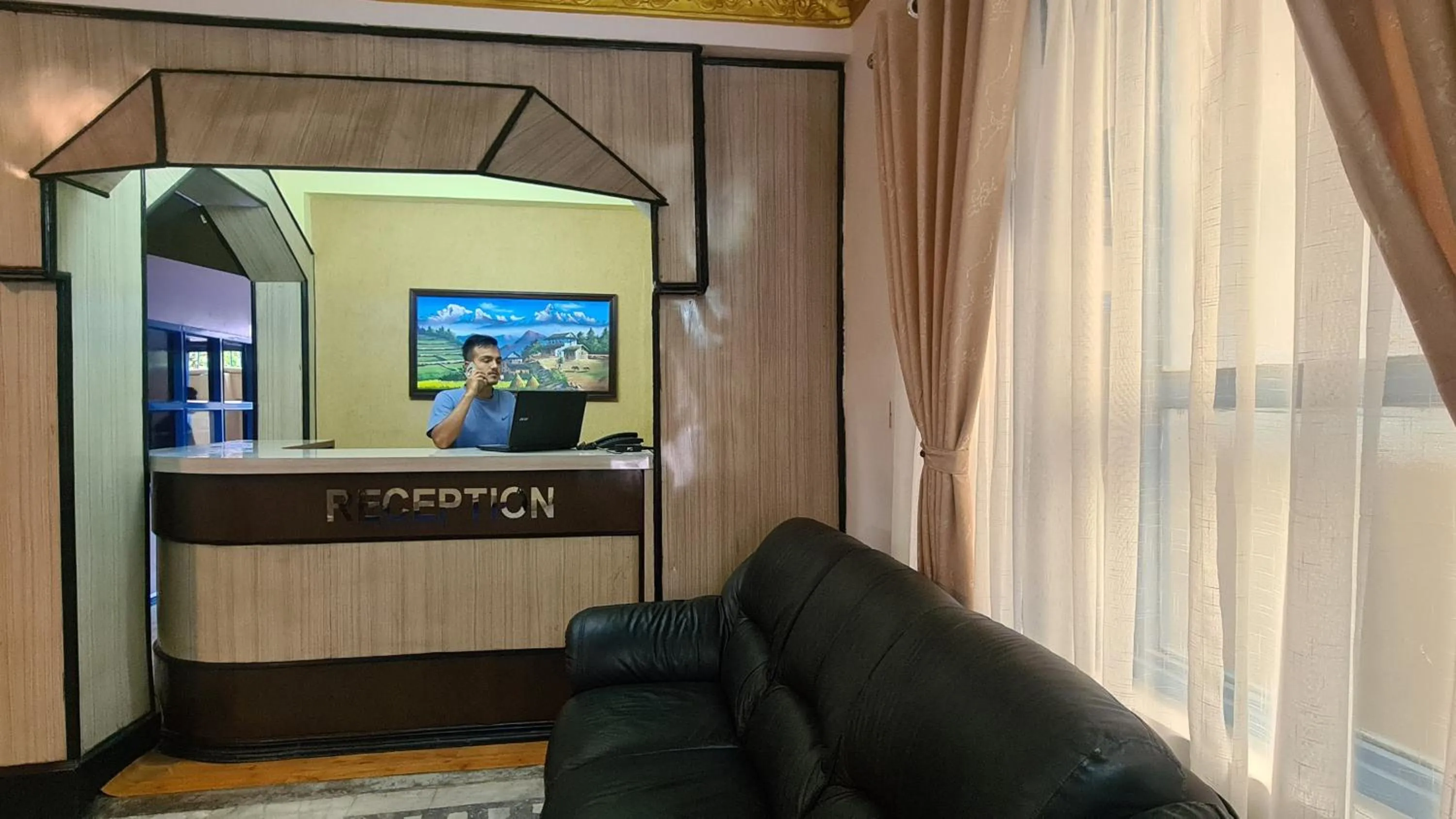 Lobby or reception in Temple Town Inn