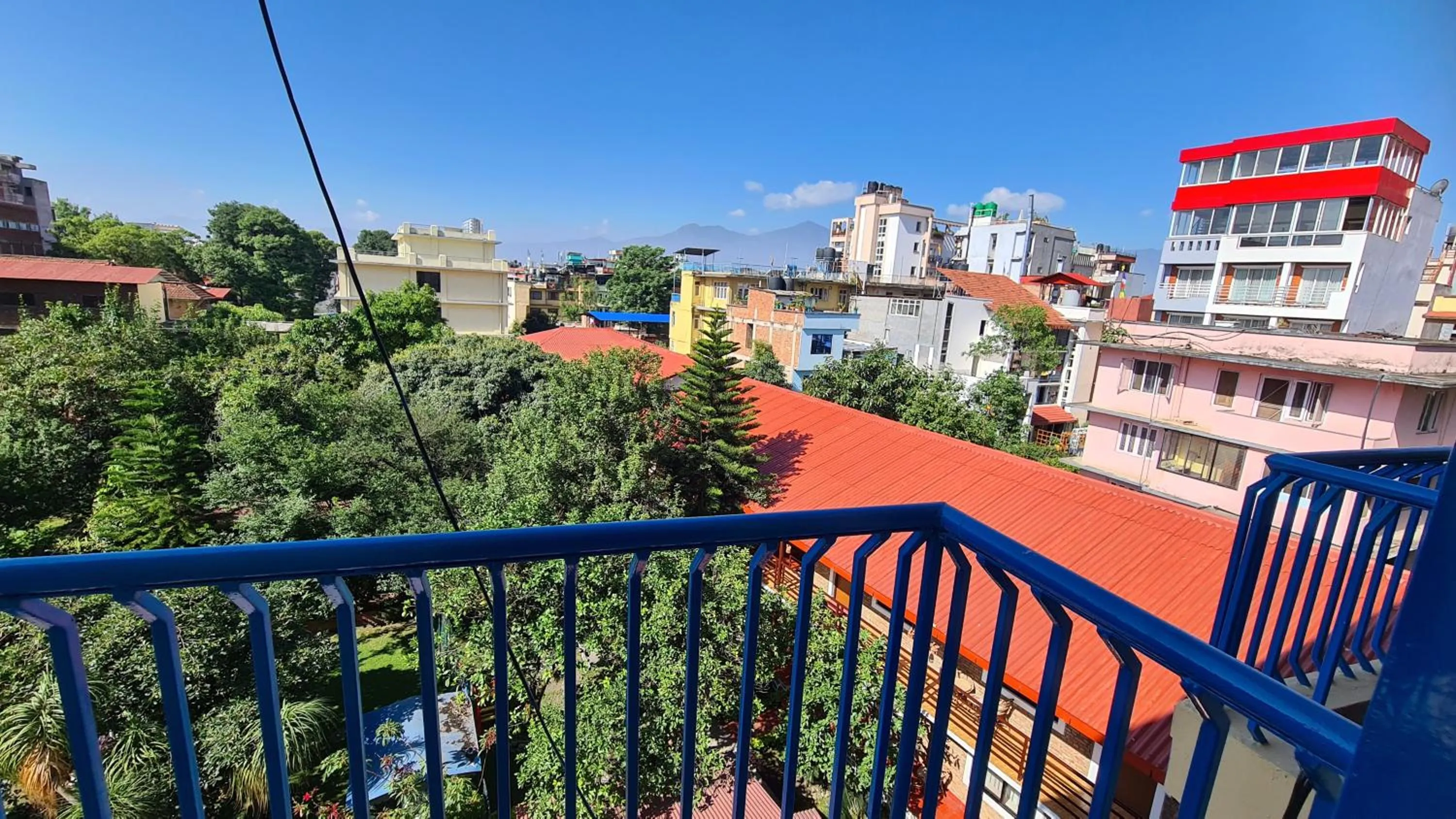 Balcony/Terrace in Temple Town Inn