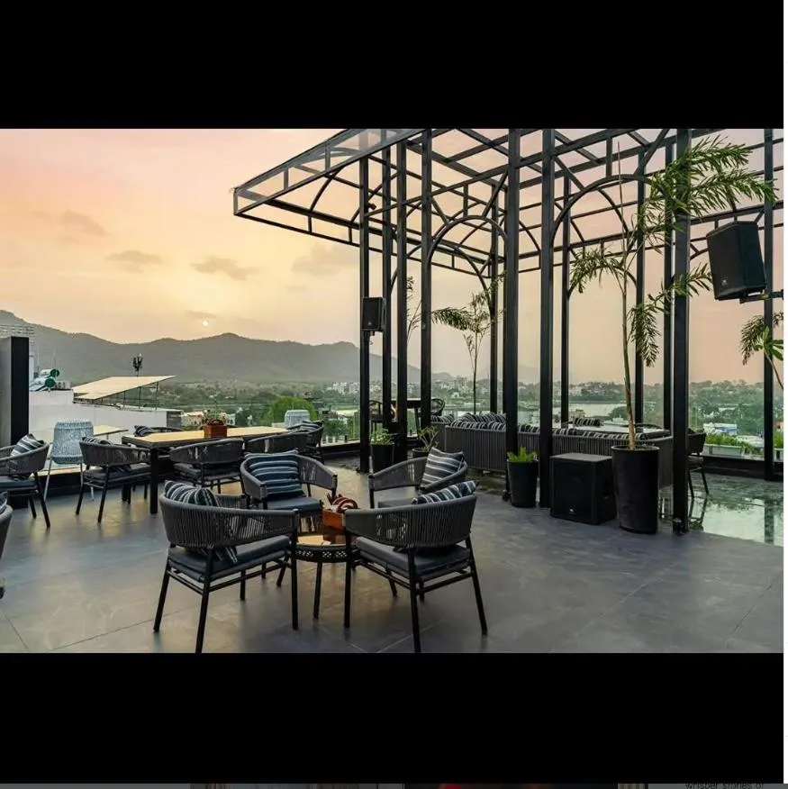 Dining area in My Downtown - Prime A Premium Boutique Hotel Udaipur